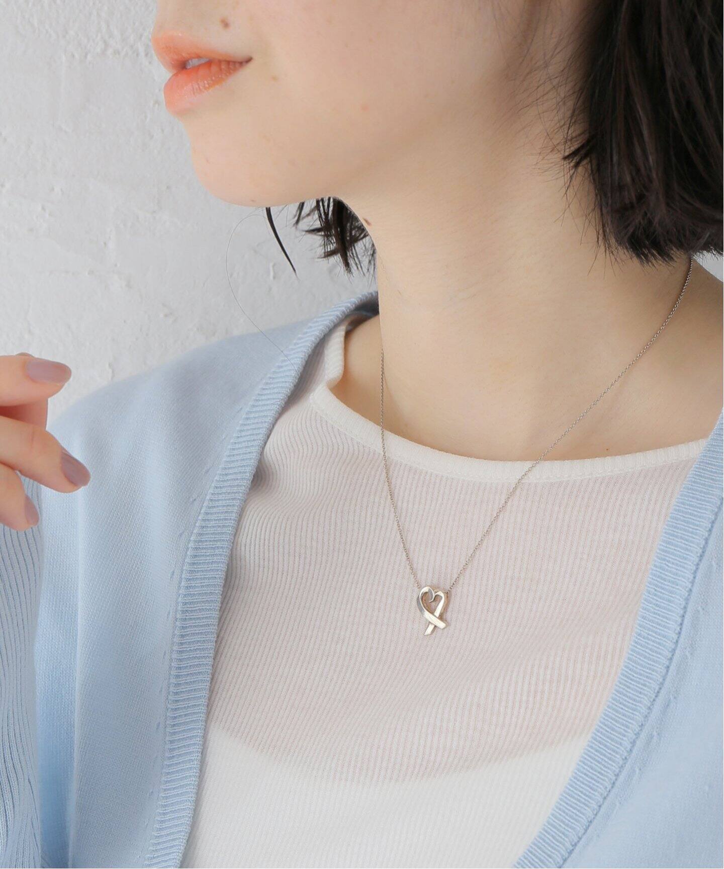 VINTAGE TIFFANY&Co./ティファニー】Lovingheart necklace（ネックレス