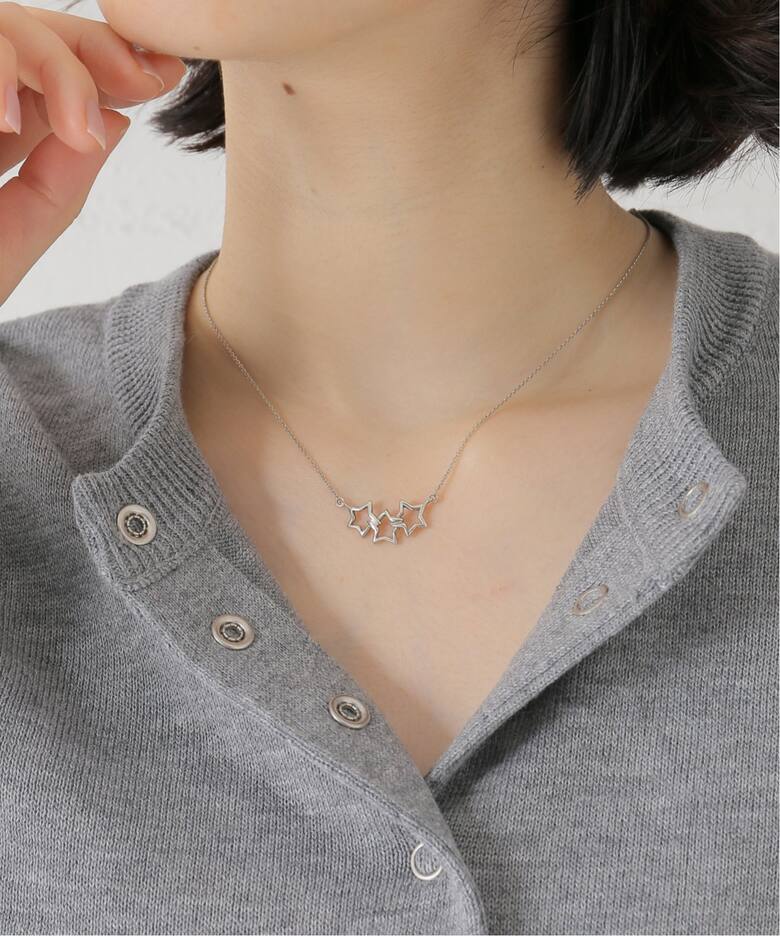 VINTAGE TIFFANY&Co./ティファニー】Triple star necklace（ネックレス 