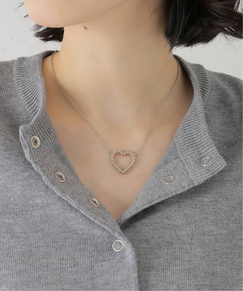 VINTAGE TIFFANY&Co./ティファニー】Screw heart necklace（ネックレス 