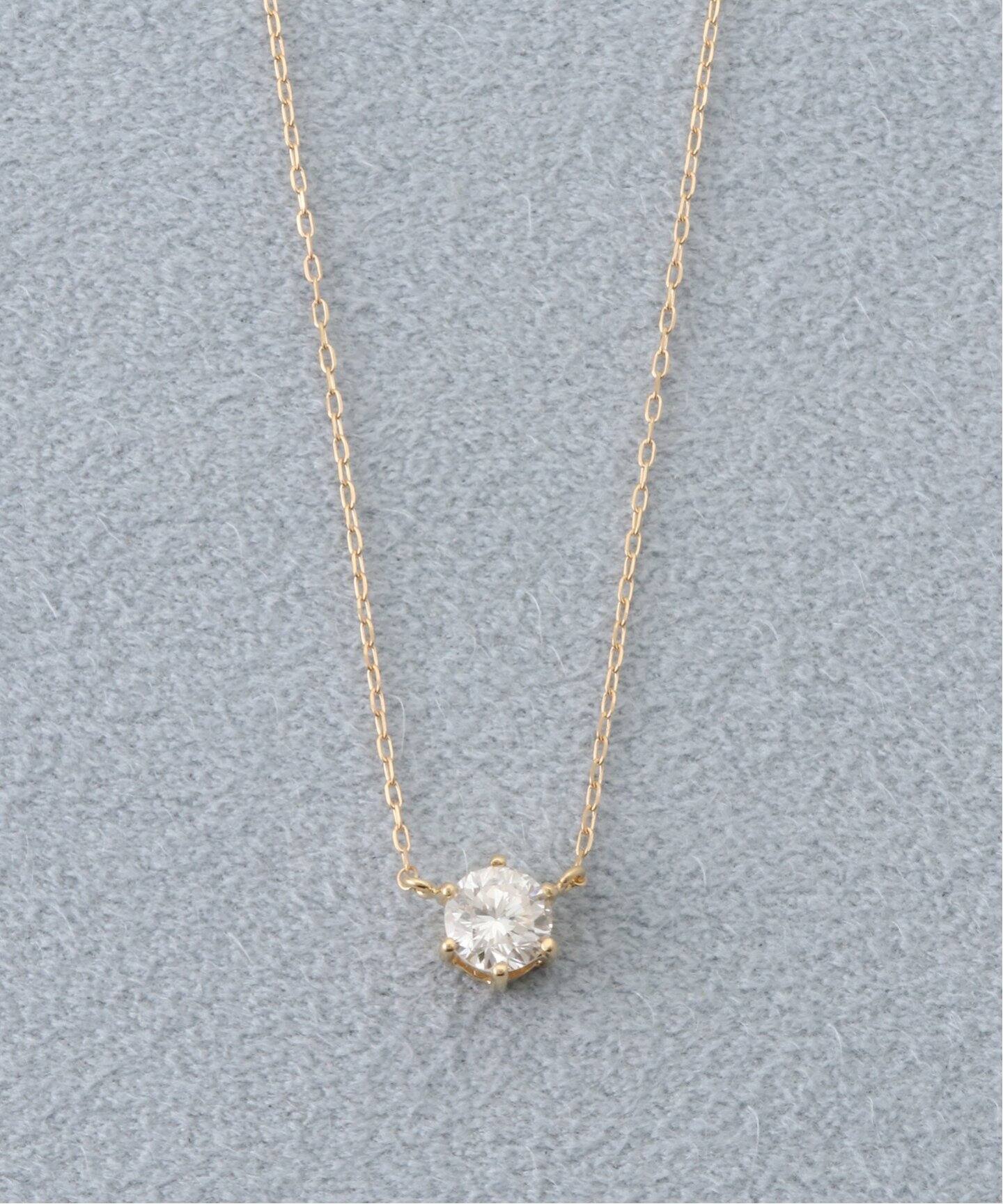 18K 0.3ct diamond necklace（ネックレス）｜DECOUVERTE（デクー 