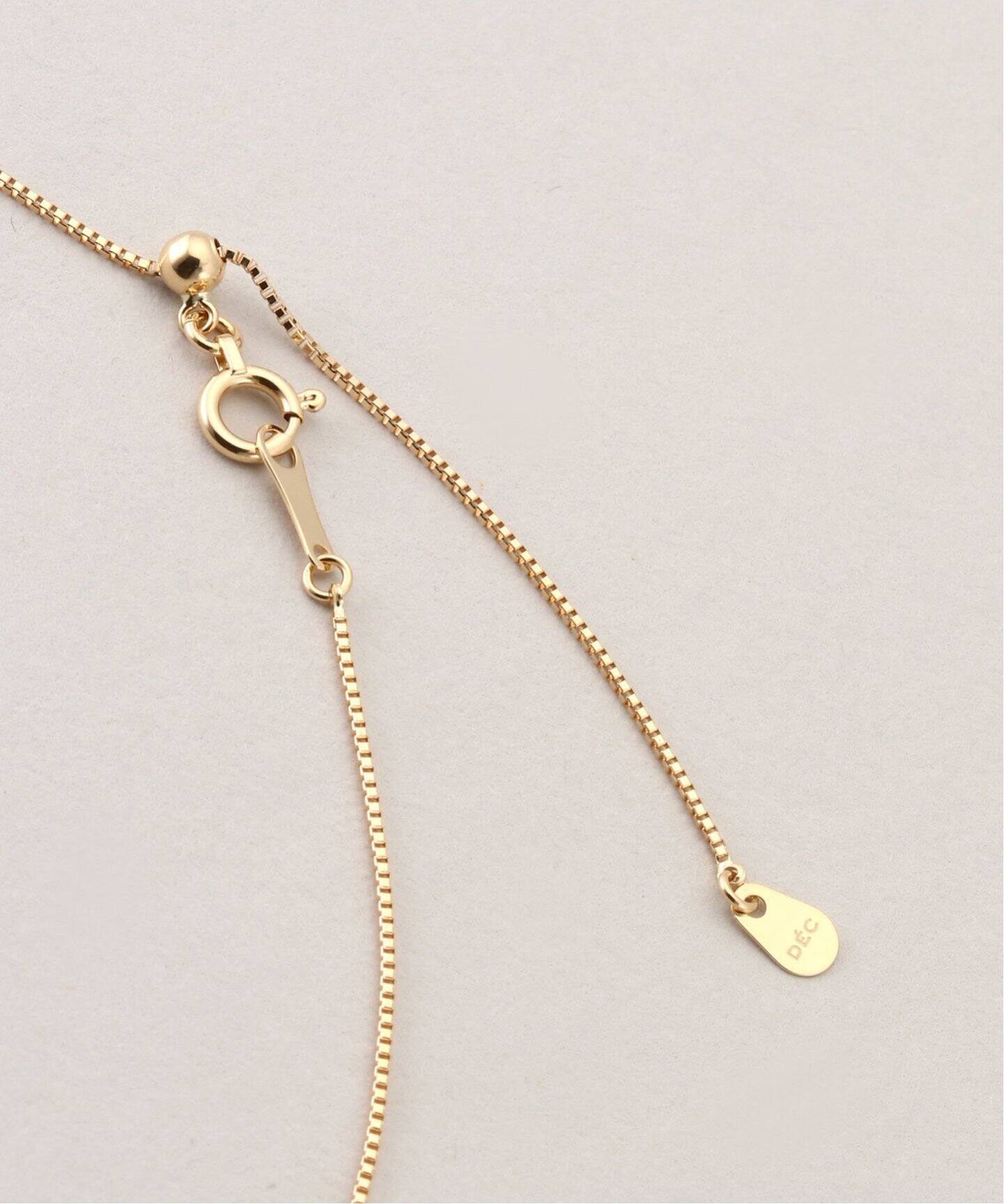 値下げ　デクーヴェルト　DECOUVERTE ORIGINAL JEWELRY 18K 0.8 ball chain necklace（ネックレス）｜DECOUVERTE