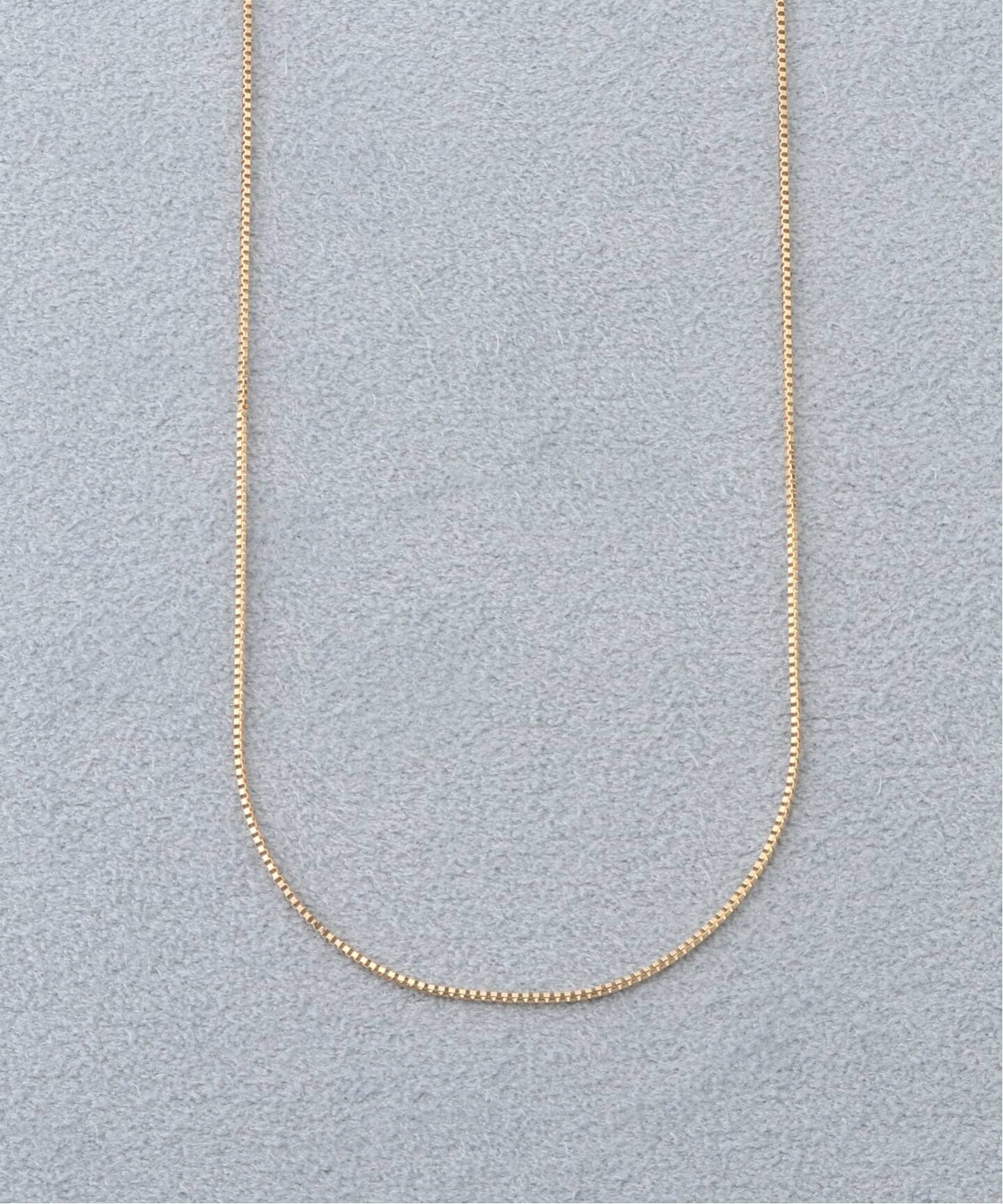 18K 0.7 venetian chain necklace（ネックレス）｜DECOUVERTE（デクー 