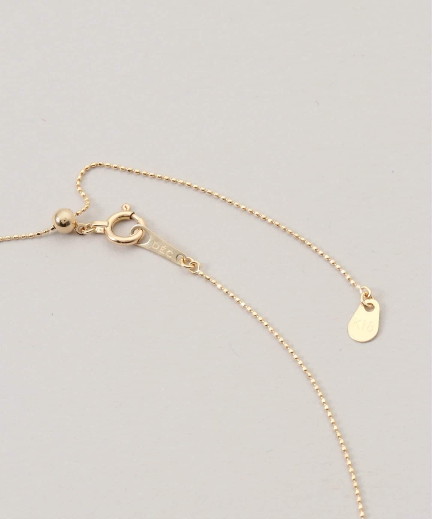 18K 0.6 ball chain necklace（ネックレス）｜DECOUVERTE（デクー