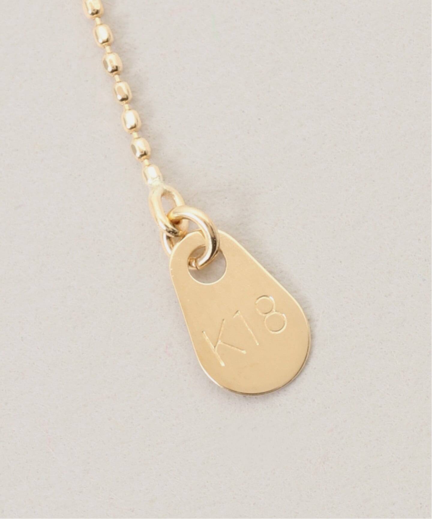 18K 0.6 ball chain necklace（ネックレス）｜DECOUVERTE（デクー