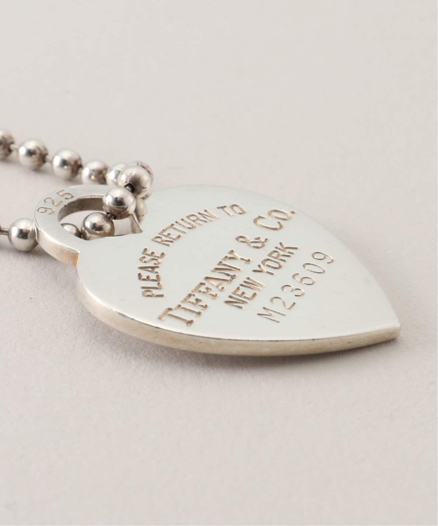 VINTAGE TIFFANY&Co./ティファニー】Return to heart necklace w