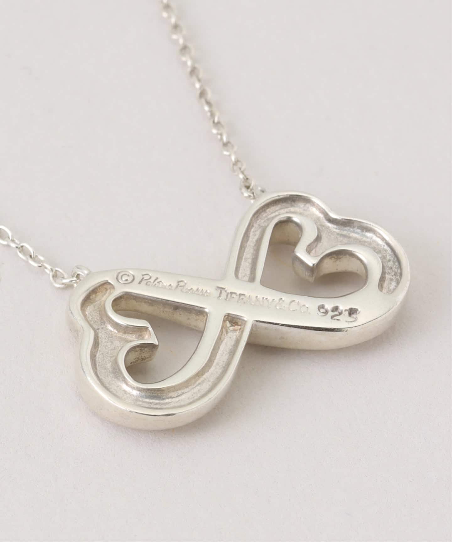 VINTAGE TIFFANY&Co./ティファニー】Double loving heart necklace