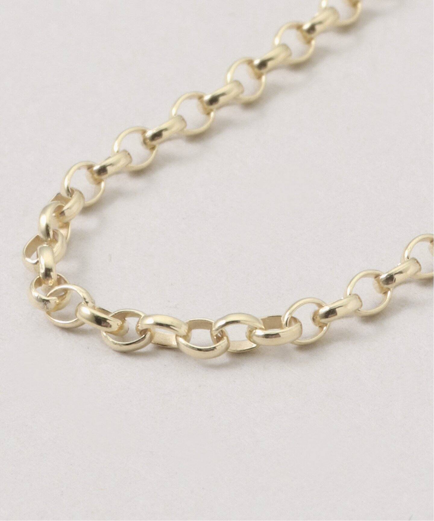 WORLDLY-WISE BYSMITH バイスミス BYSMITH バイスミス】 9K Rolo Chain Necklace : 1.7mm × 45cm