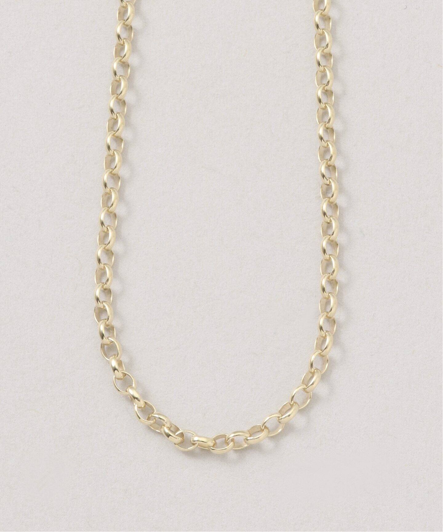 WORLDLY-WISE BYSMITH バイスミス BYSMITH バイスミス】 9K Rolo Chain Necklace : 1.7mm × 45cm