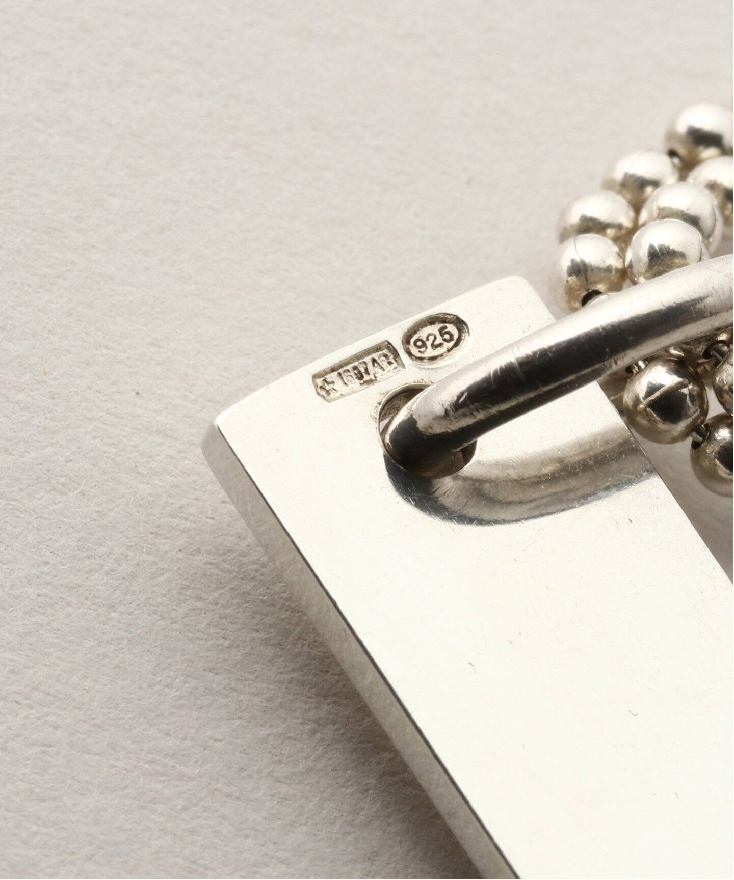 GUCCI Vintage / グッチ 】Double Chain Plate Necklace（ネックレス 