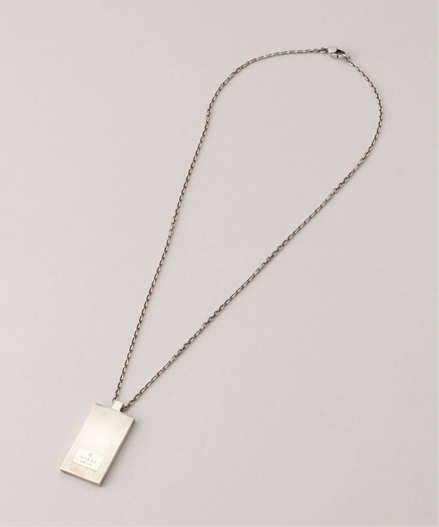 OLD GUCCI / グッチ】Square Plate Neckklace（ネックレス）｜WORLDLY 