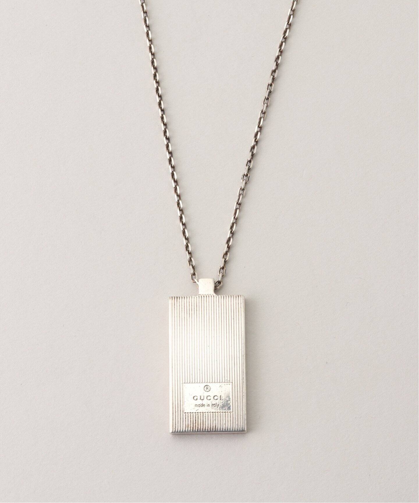 OLD GUCCI / グッチ】Square Plate Neckklace（ネックレス）｜WORLDLY 