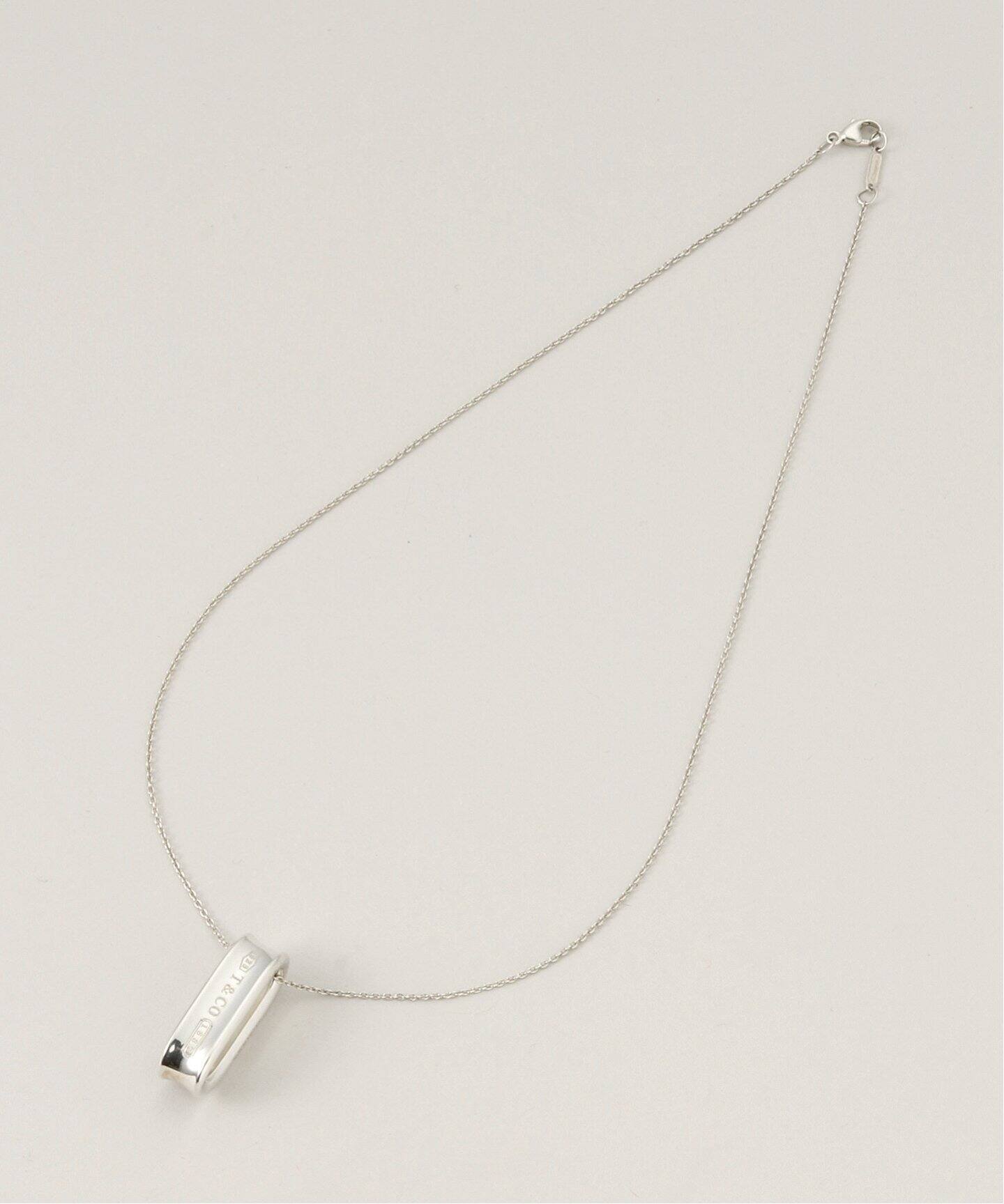 VINTAGE TIFFANY&Co./ティファニー】1837 loop cushion Necklace 