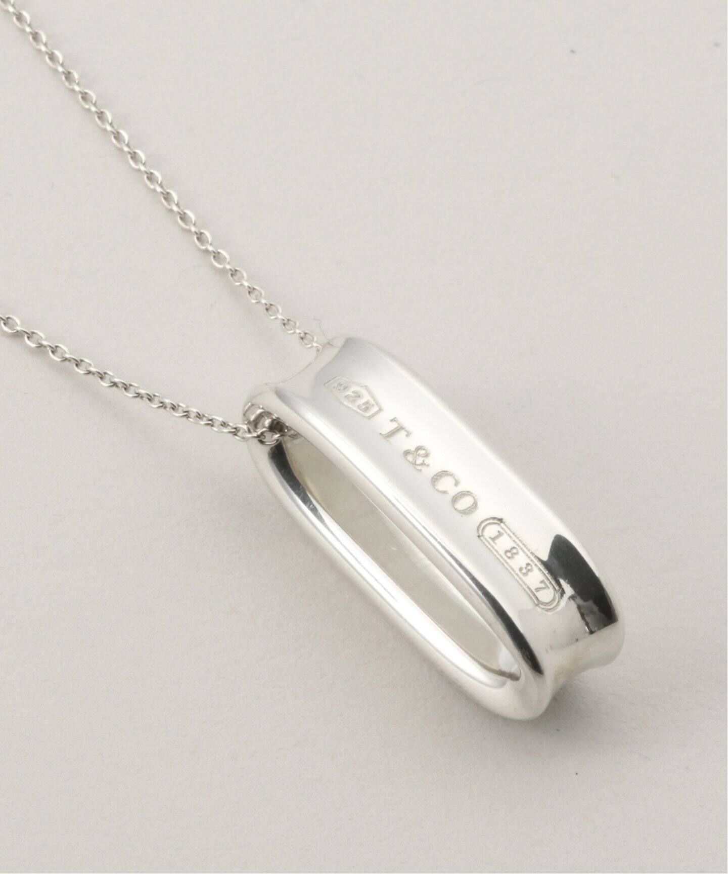 VINTAGE TIFFANY&Co./ティファニー】1837 loop cushion Necklace 