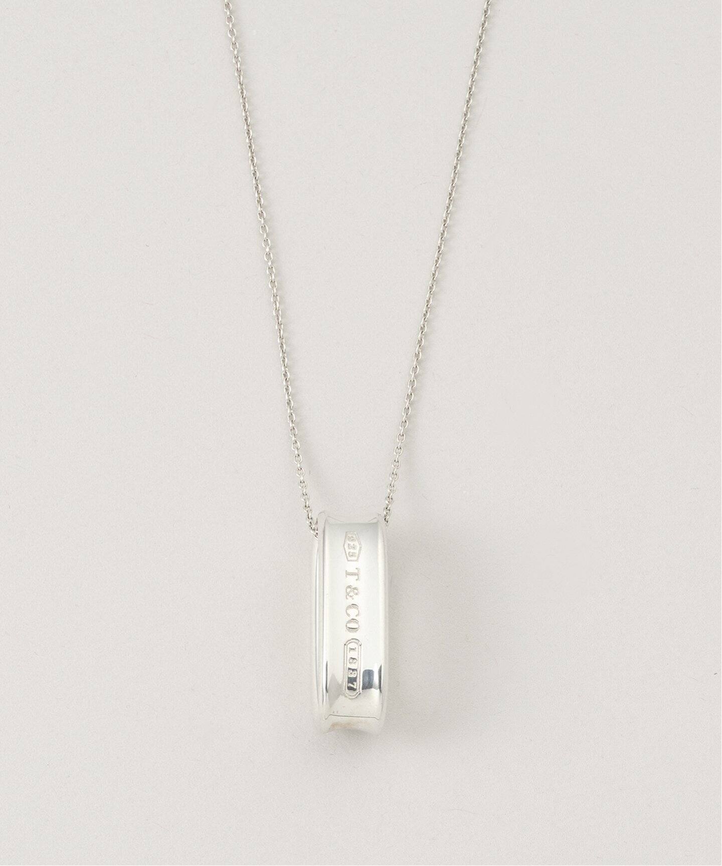 VINTAGE TIFFANY&Co./ティファニー】1837 loop cushion Necklace 