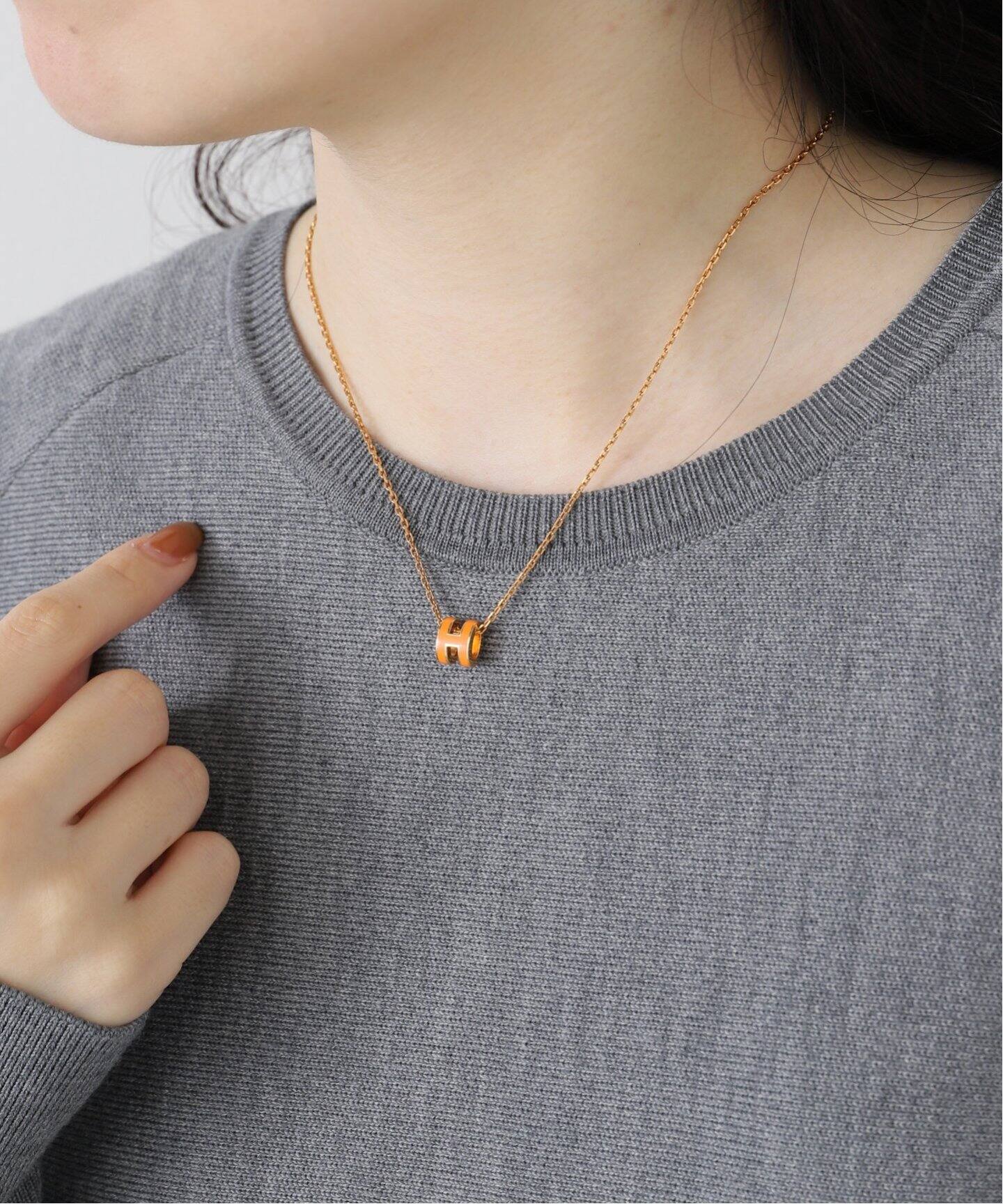 VINTAGE HERMES/エルメス】 Pop H necklace（ネックレス）｜ENSEMBLE  