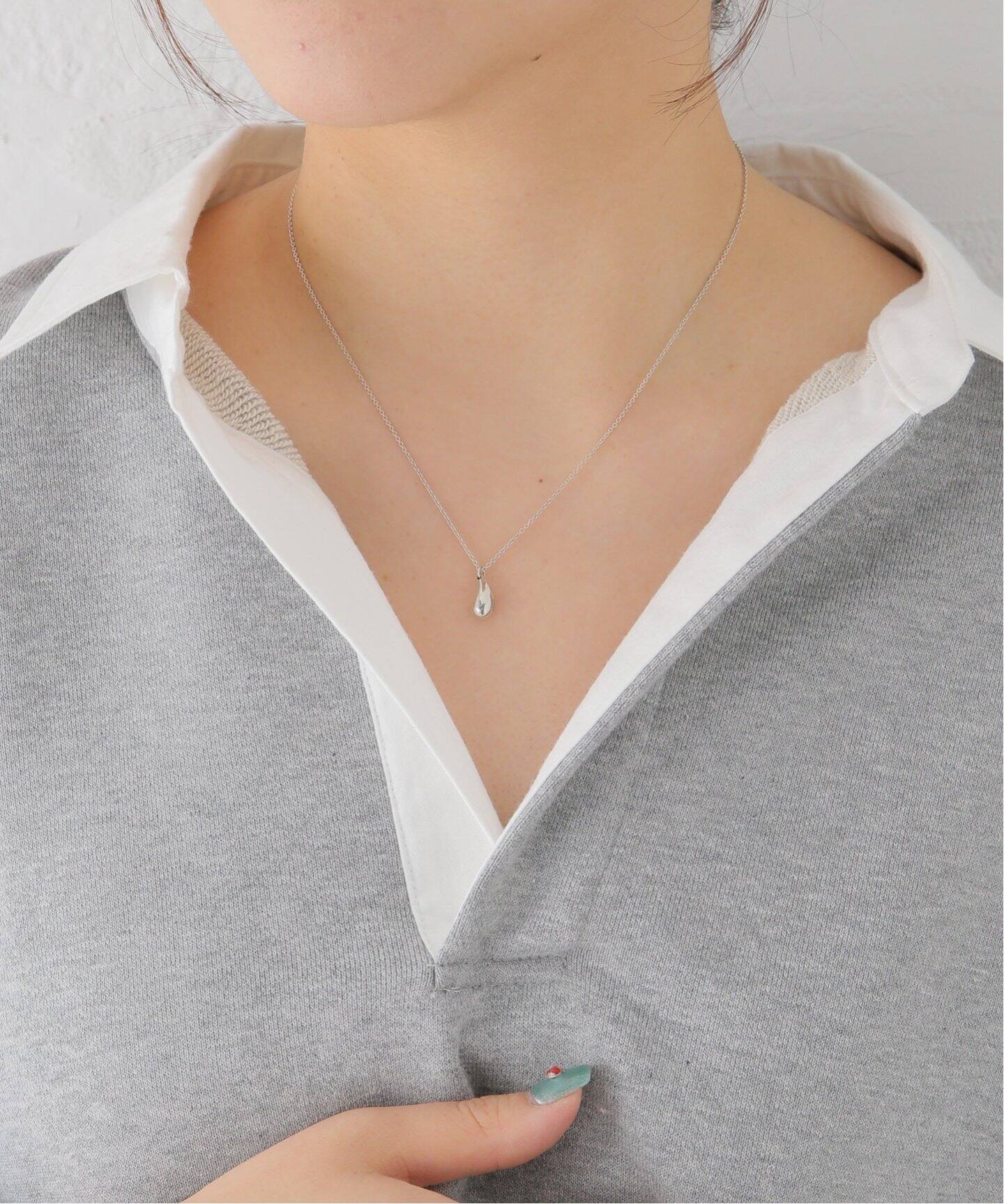VINTAGE TIFFANY&Co./ティファニー】Tear drop Necklace（ネックレス