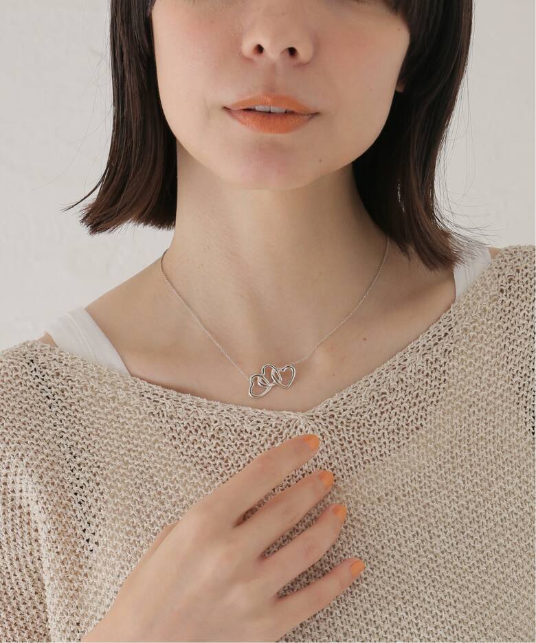 VINTAGE TIFFANY&Co./ティファニー】 Triple heart necklace l 