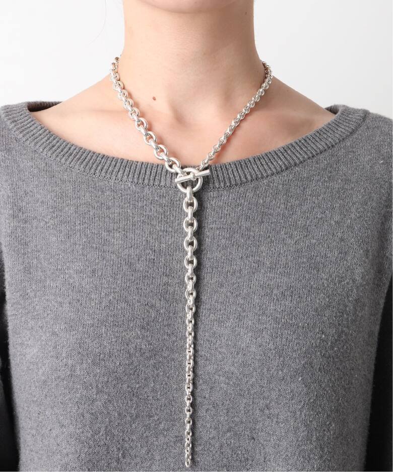 VINTAGE HERMES/エルメス】Crescendo necklace sh（ネックレス 