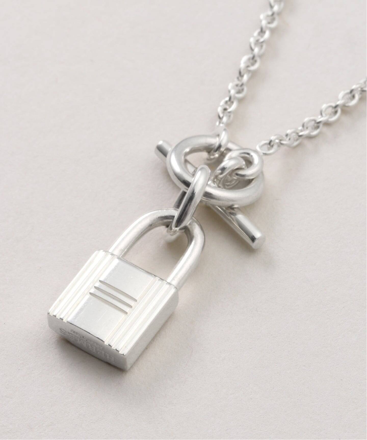 VINTAGE HERMES/エルメス】Amulet kelly cadena necklace（ネックレス