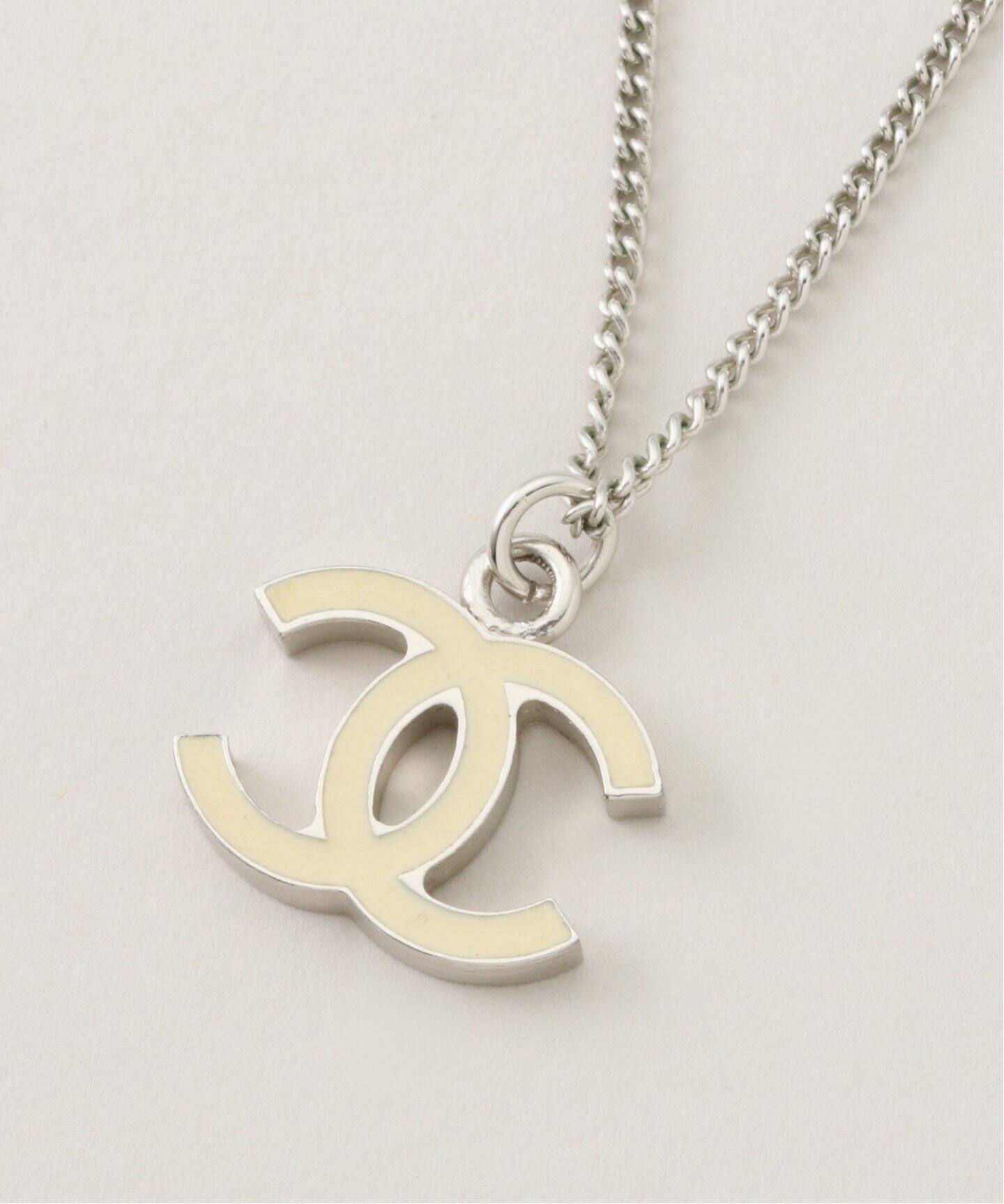 VINTAGE CHANEL/シャネル】necklace beg logo（ネックレス