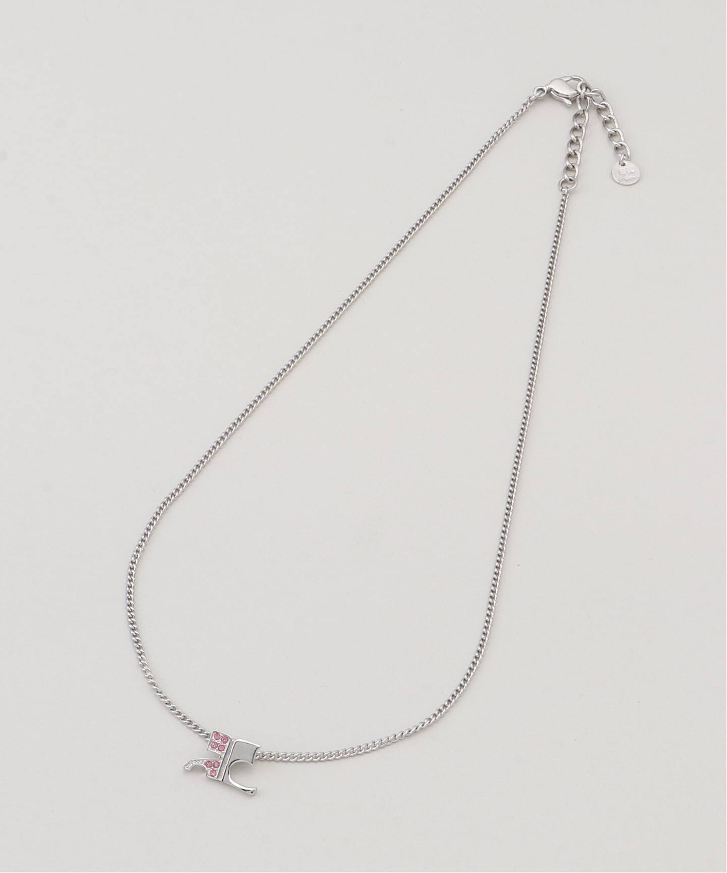 VINTAGE COURREGES/クレージュ】necklace logo（ネックレス 