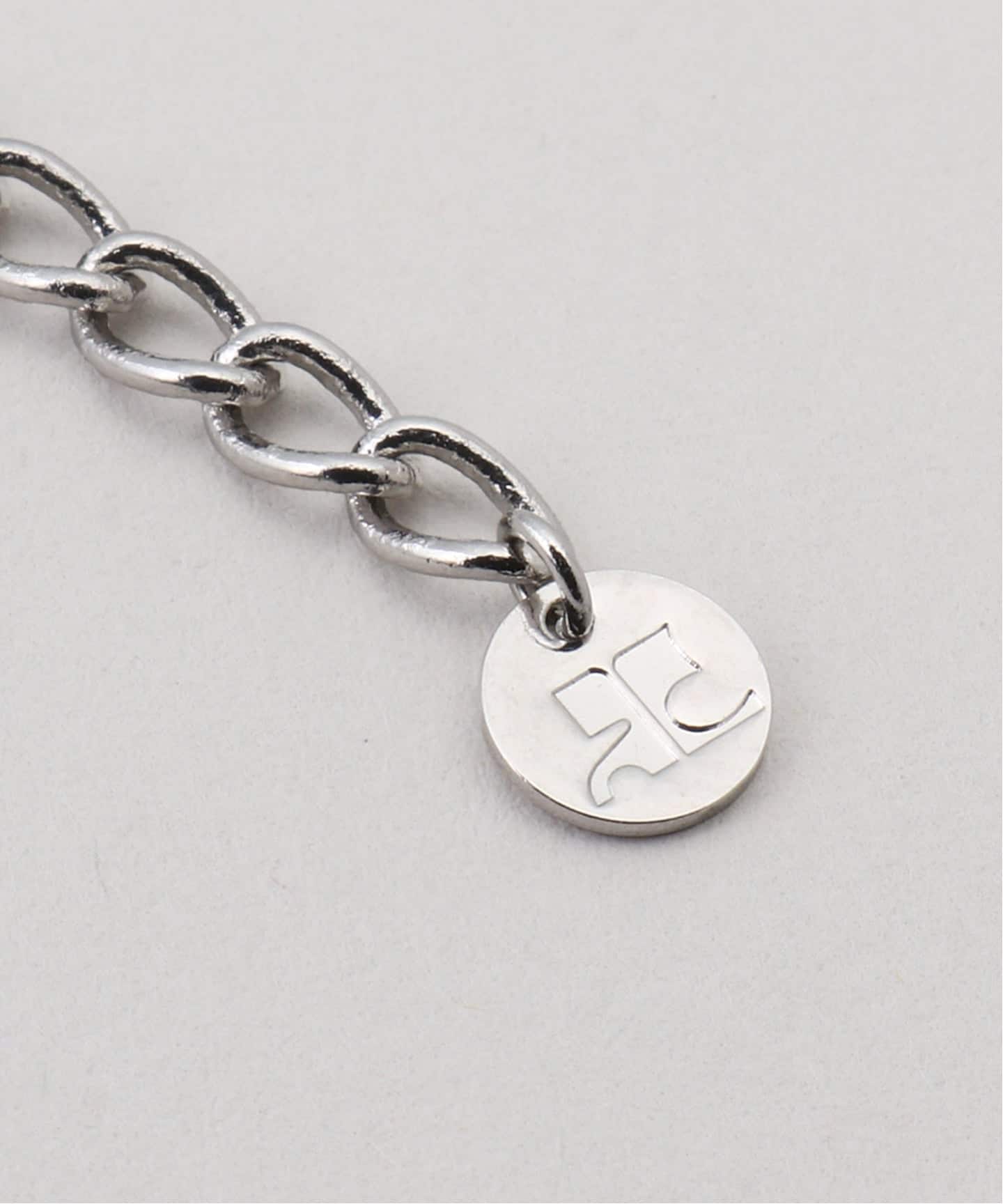 VINTAGE COURREGES/クレージュ】necklace logo（ネックレス