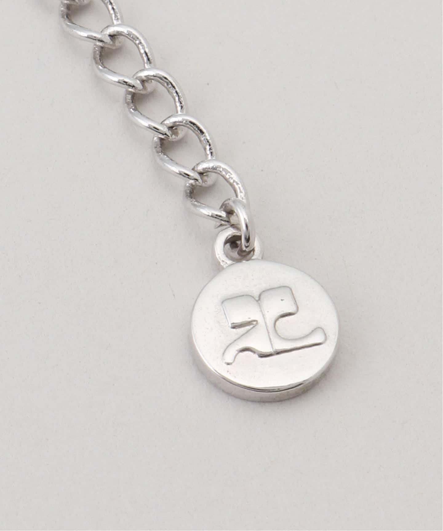 VINTAGE COURREGES/クレージュ】necklace logo heart（ネックレス