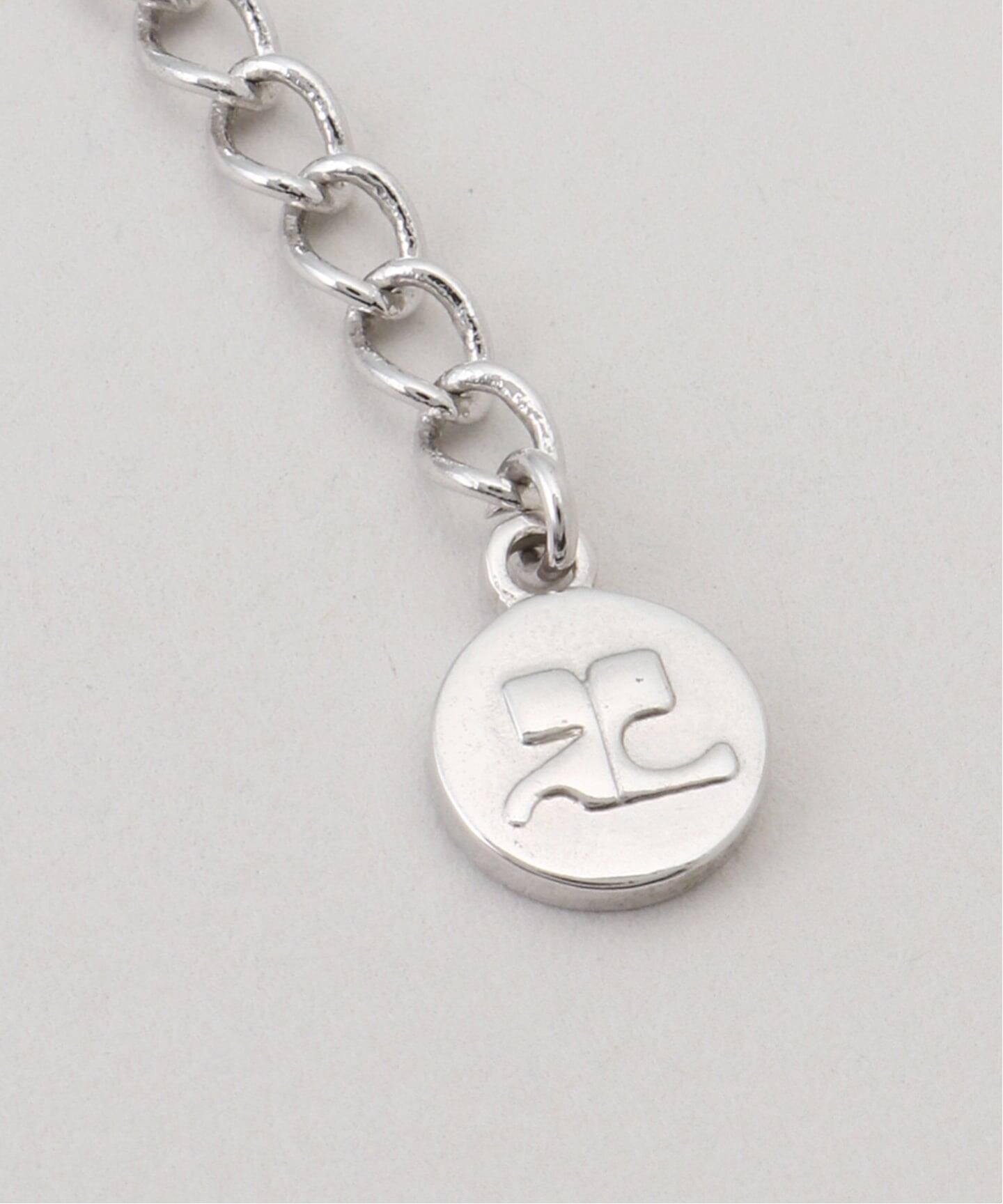 VINTAGE COURREGES/クレージュ】necklace logo heart（ネックレス 