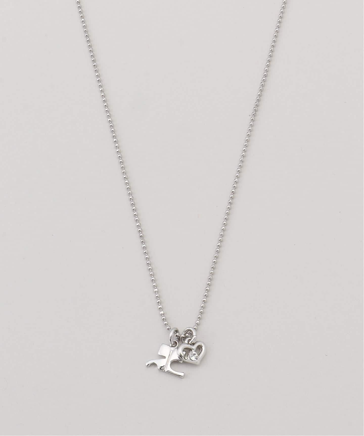 VINTAGE COURREGES/クレージュ】necklace logo heart（ネックレス