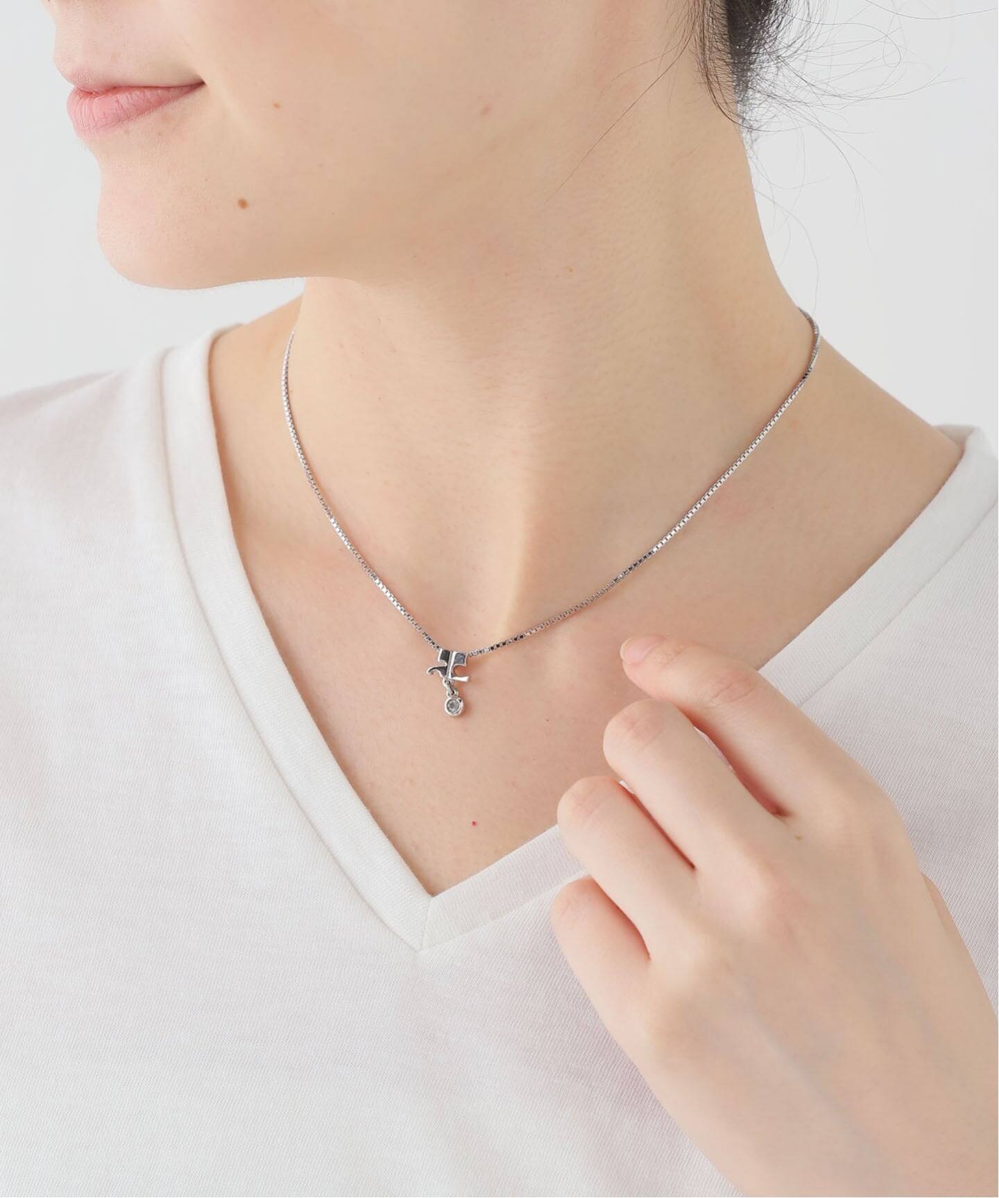 クレージュネックレス VINTAGE COURREGES/クレージュ】necklace logo（ネックレス