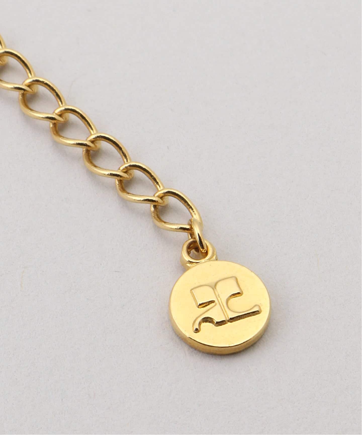 VINTAGE COURREGES/クレージュ】necklace logo（ネックレス