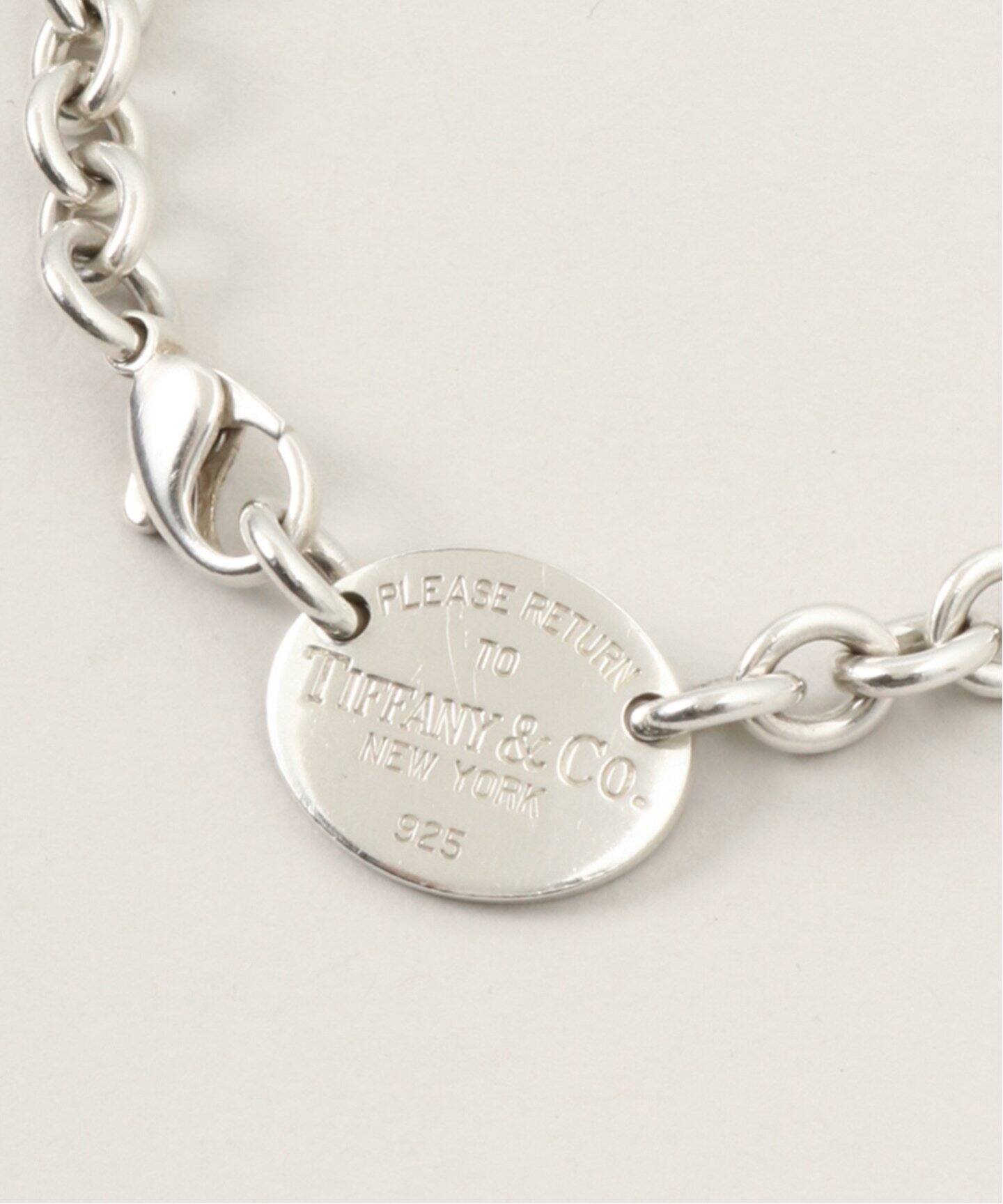 VINTAGE TIFFANY&Co./ティファニー】Return to oval necklace  
