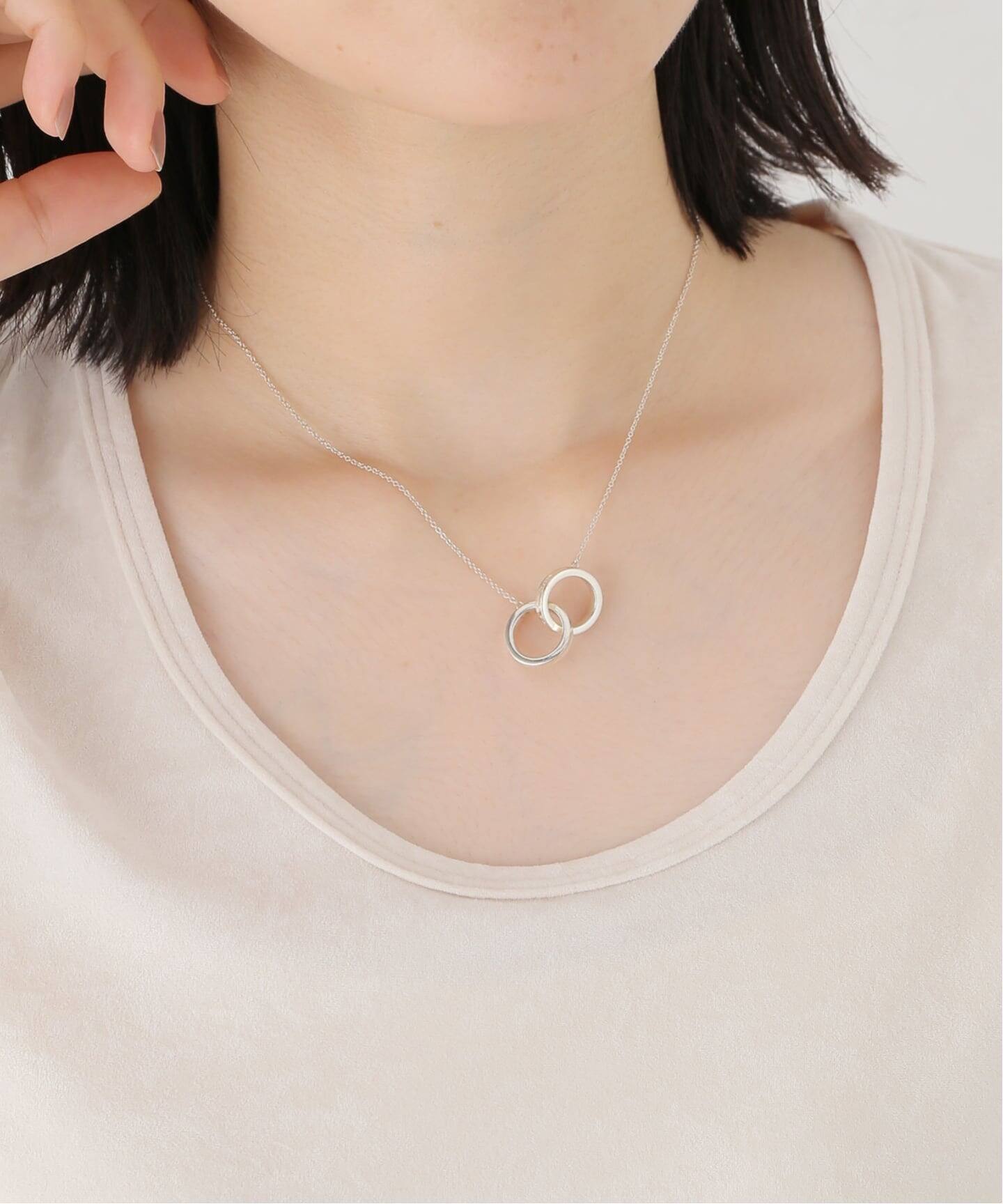 VINTAGE TIFFANY&Co./ティファニー】1838 necklace interlocking