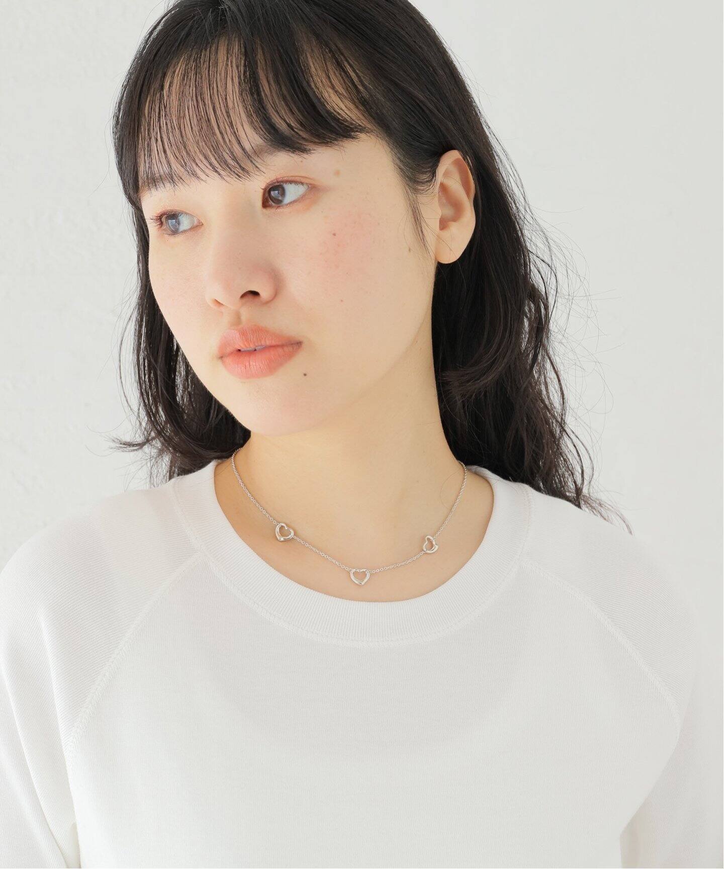 VINTAGE TIFFANY&Co./ティファニー】Open heart necklace s