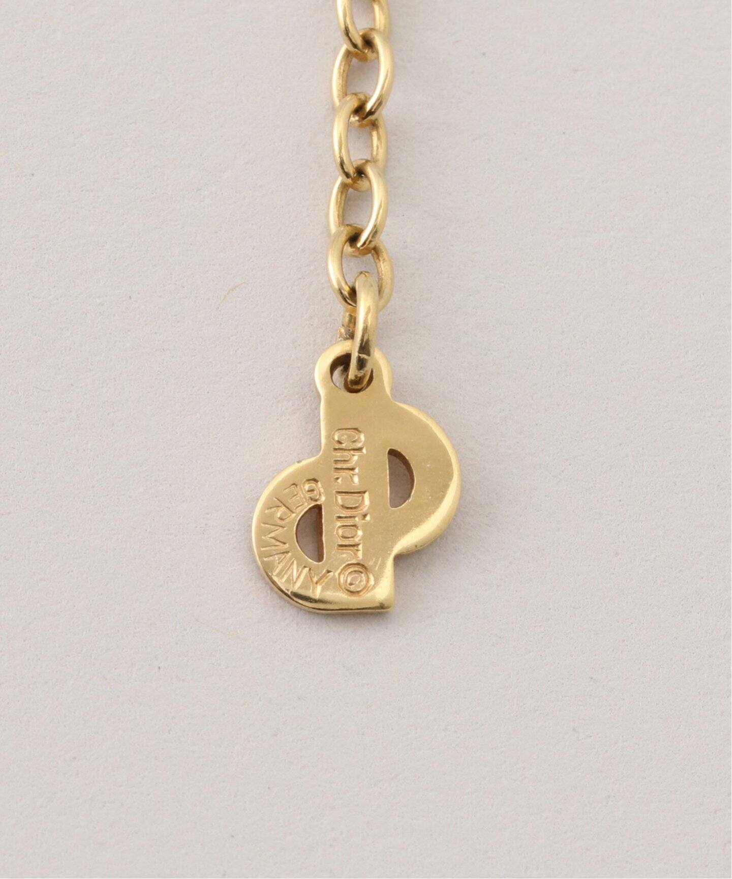 VINTAGE DIOR/ディオール】necklace logo heart（ネックレス