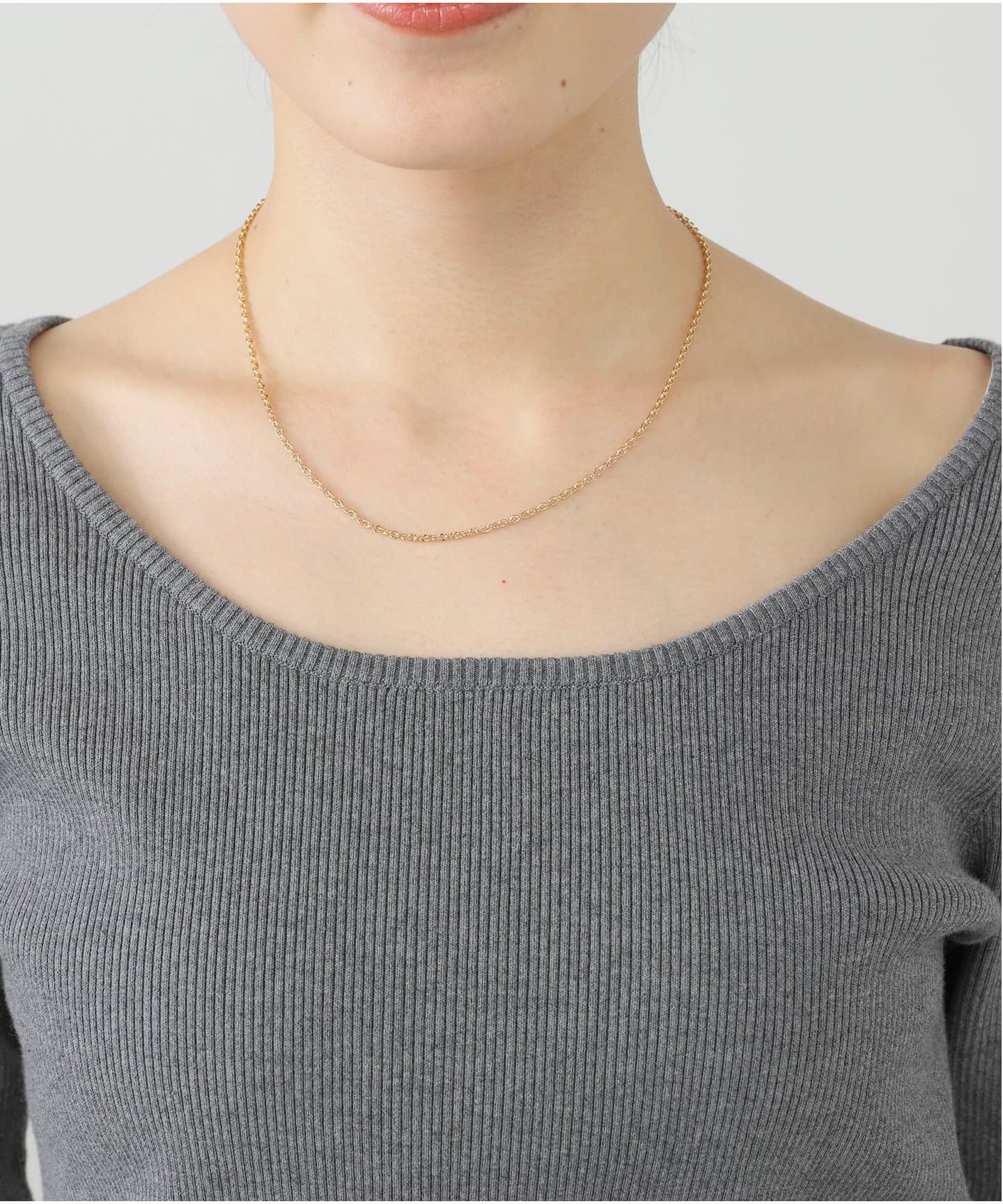 blancle/ ブランクレ】24kgp・Chain necklace（ネックレス）｜ENSEMBLE