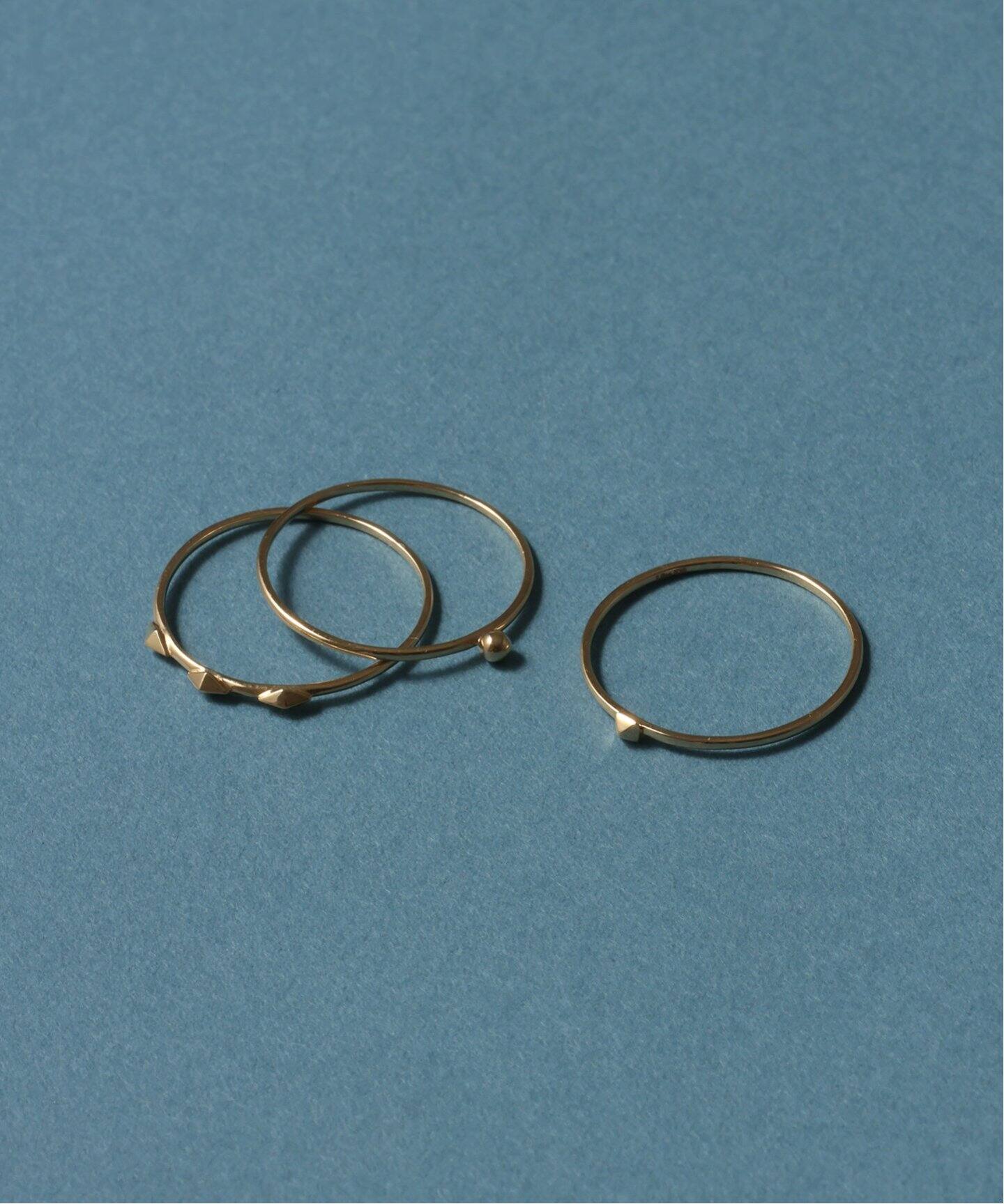 スタッズモチーフリング K10（リング）｜Lilas（リラ）の通販  