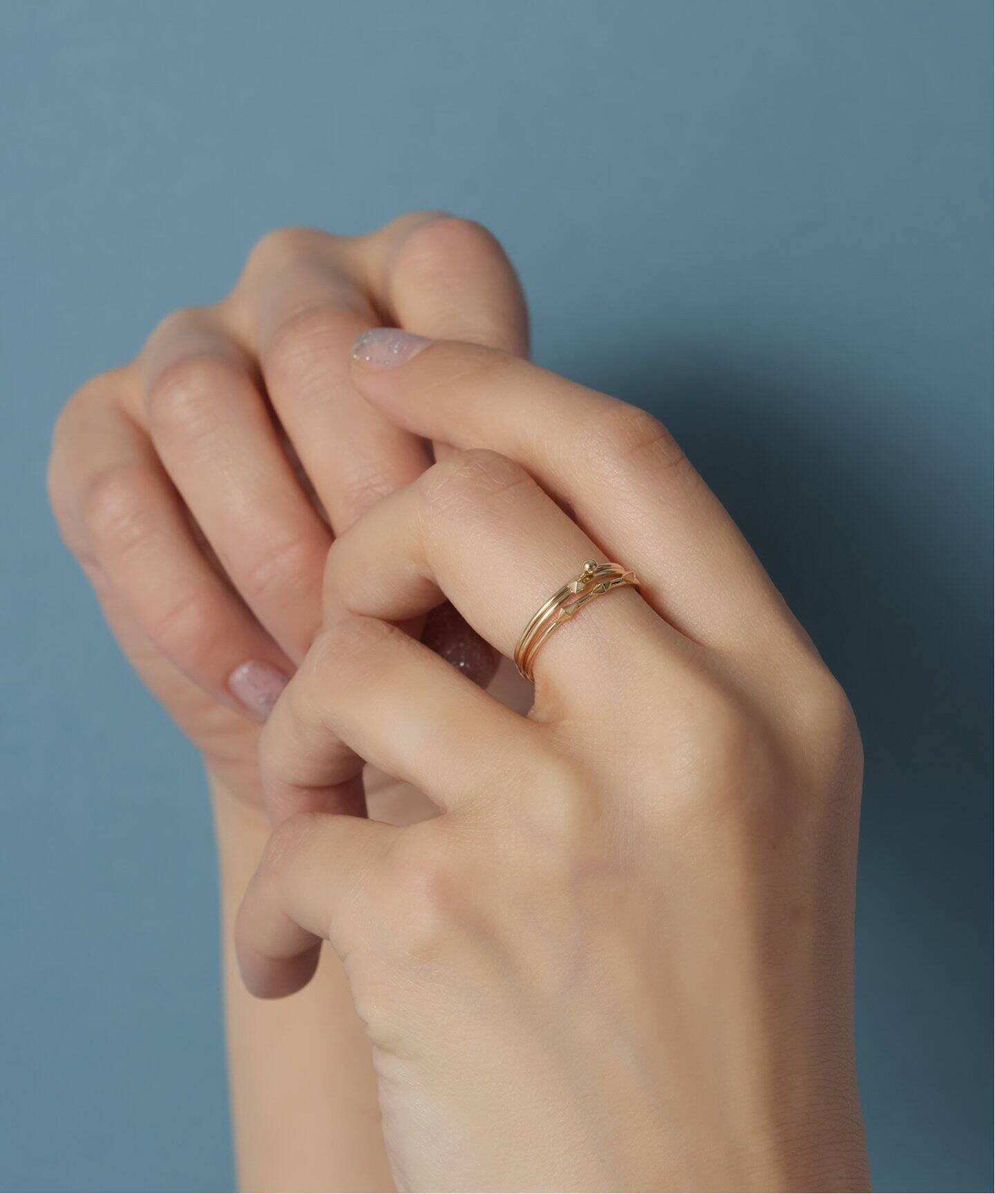 ボールモチーフリング K10（リング）｜Lilas（リラ）の通販