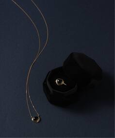 ハートカボションオニキスリング K10（リング）｜Lilas（リラ）の通販 