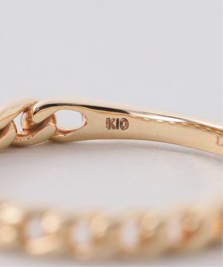チェーンピンキーリング K10（リング）｜Lilas（リラ）の通販 