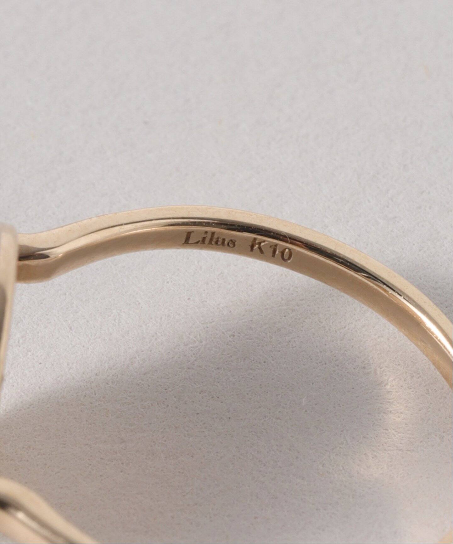 K10 Lilas スピックアンドスパン バングル ゴールド 予約》サイドループラインバングル K10（ブレスレット・バングル