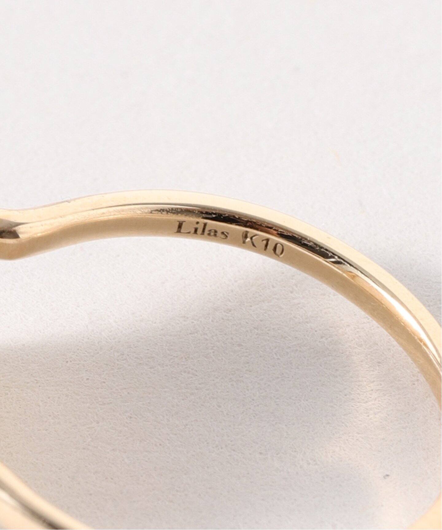 スクエアシェルリング K10（リング）｜Lilas（リラ）の通販｜BAYCREW'S