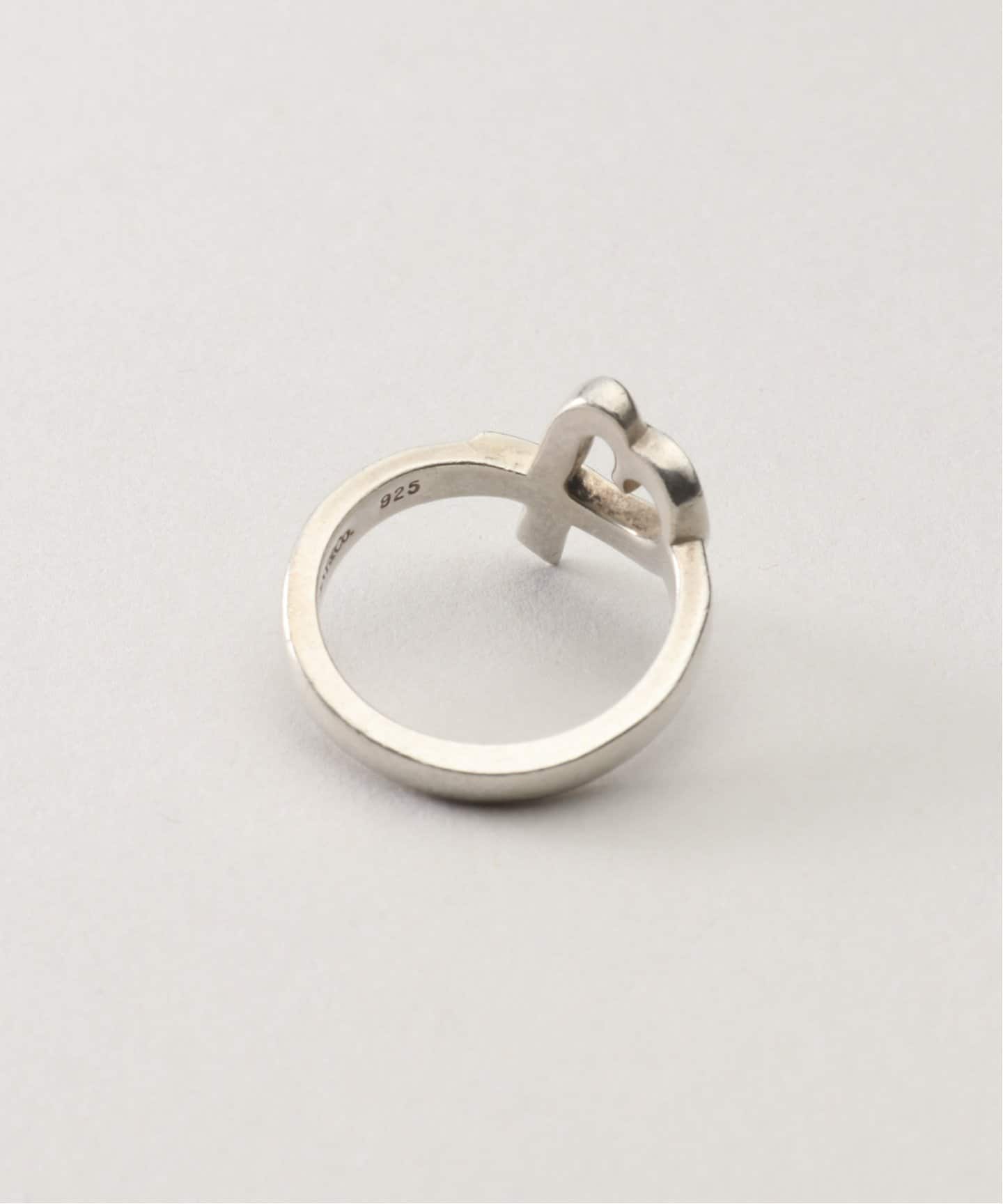 TIFFANY Loving Heart リング 14号　オールドティファニー Tiffany フル ラビングハートリング14.5号
