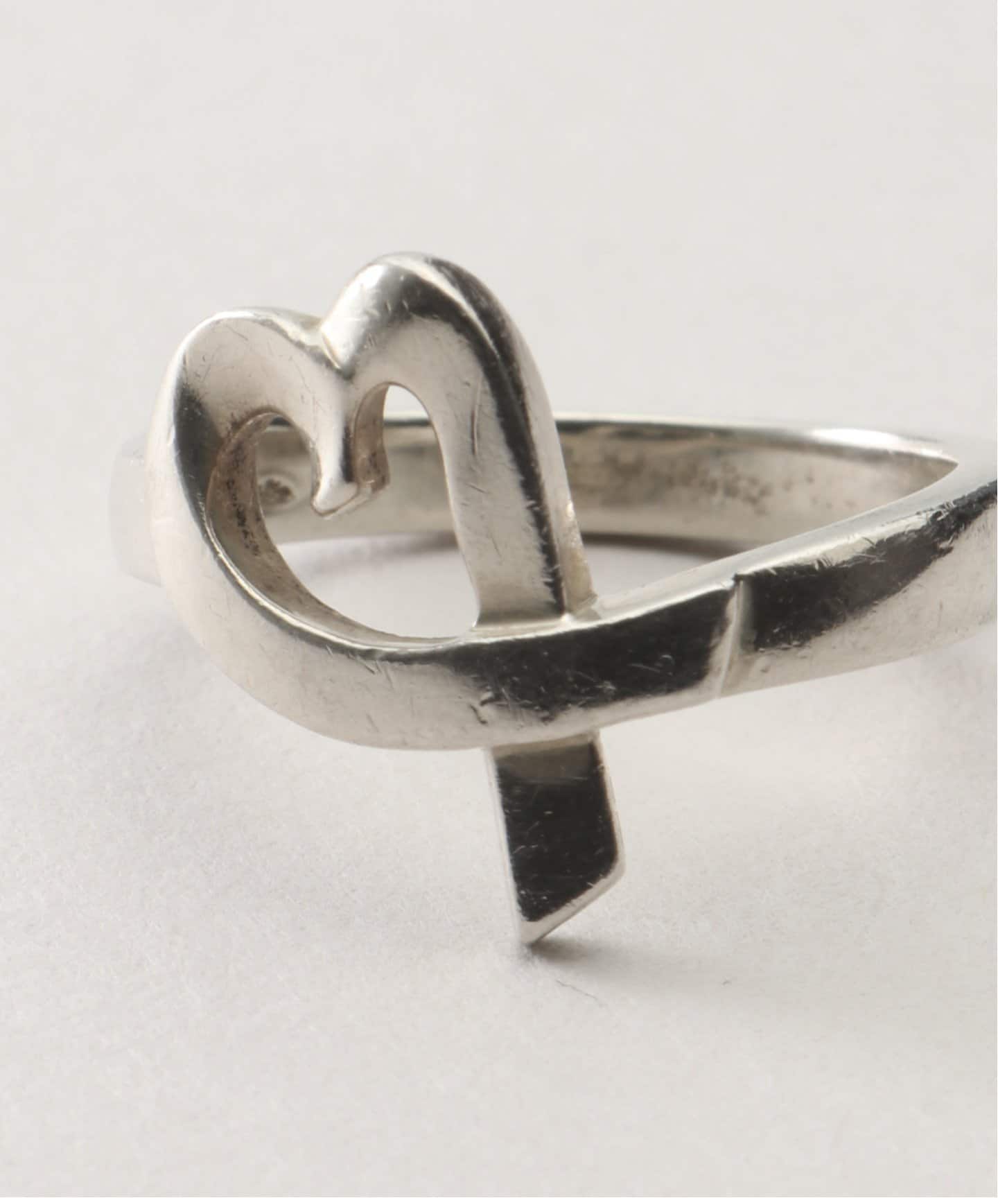TIFFANY Loving Heart リング 14号　オールドティファニー TIFFANY Loving Heart リング 14号 オールドティファニー