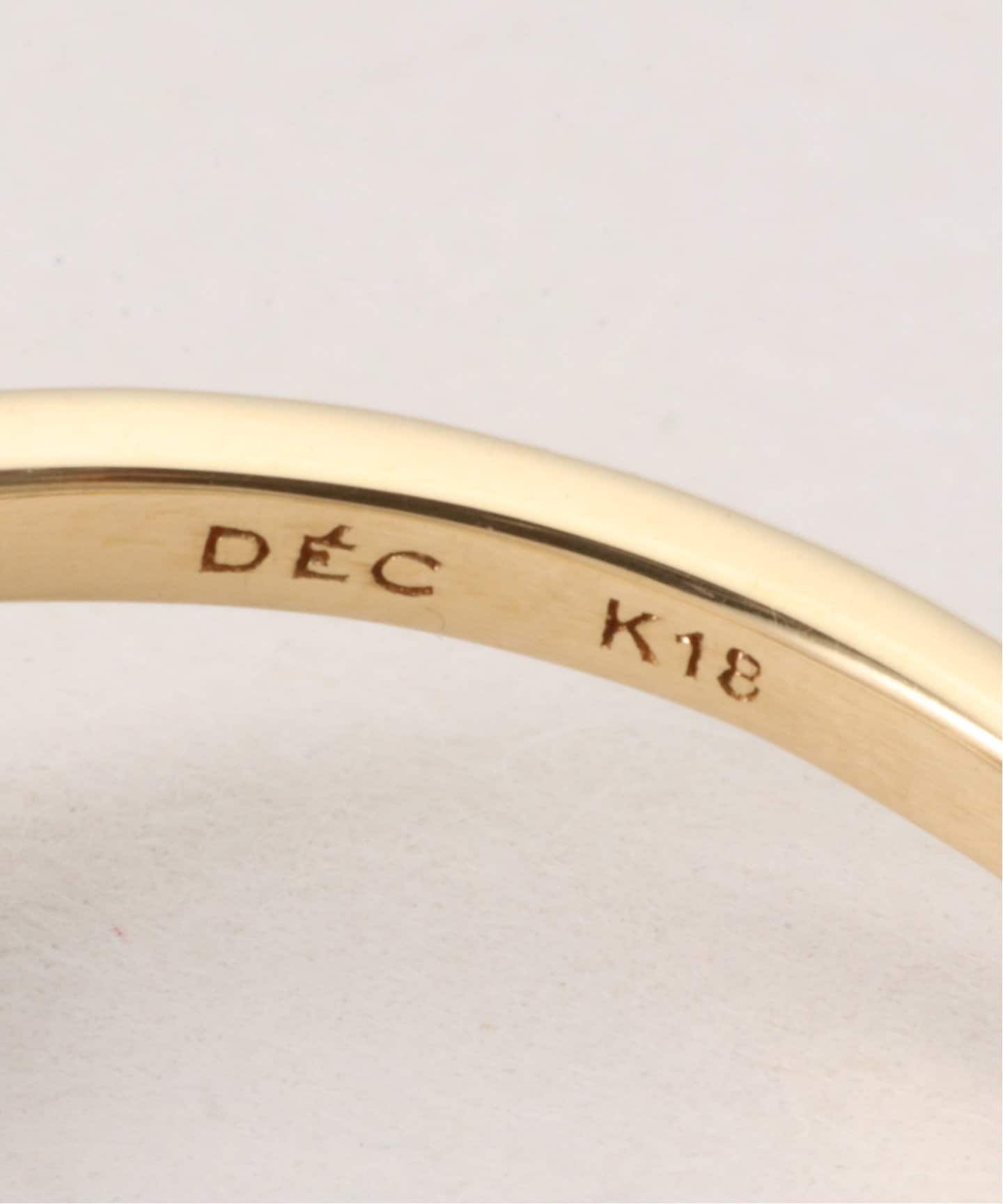 18K tiger eye pair ring／13（リング）｜DECOUVERTE（デクー
