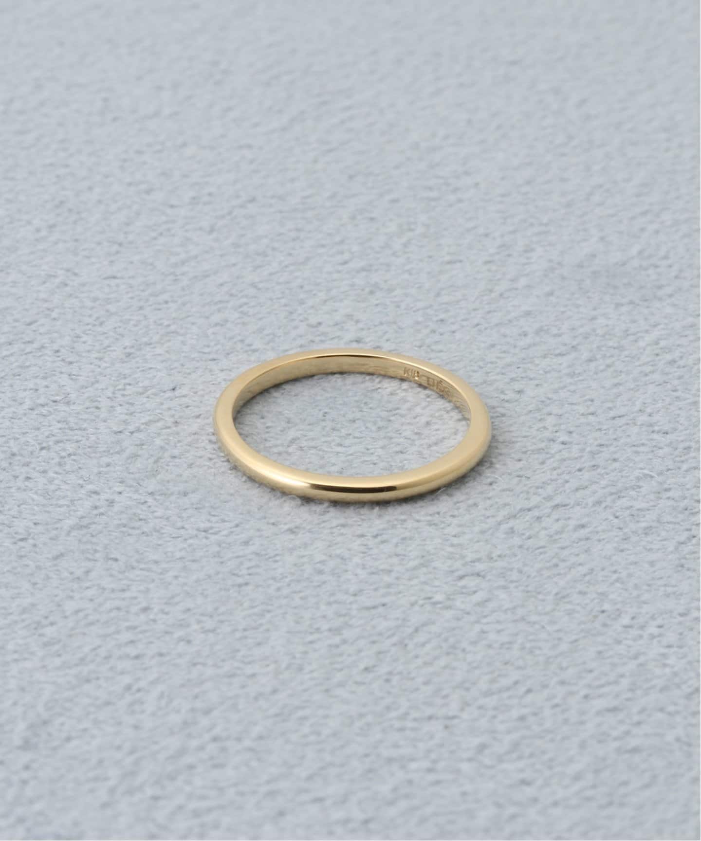 18K round 1.3mm wire ring／3（リング）｜DECOUVERTE（デクーヴェルト