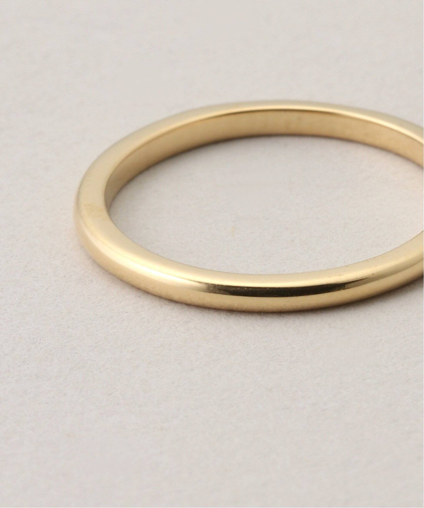 18K round 1.3mm wire ring／3（リング）｜DECOUVERTE（デクーヴェルト