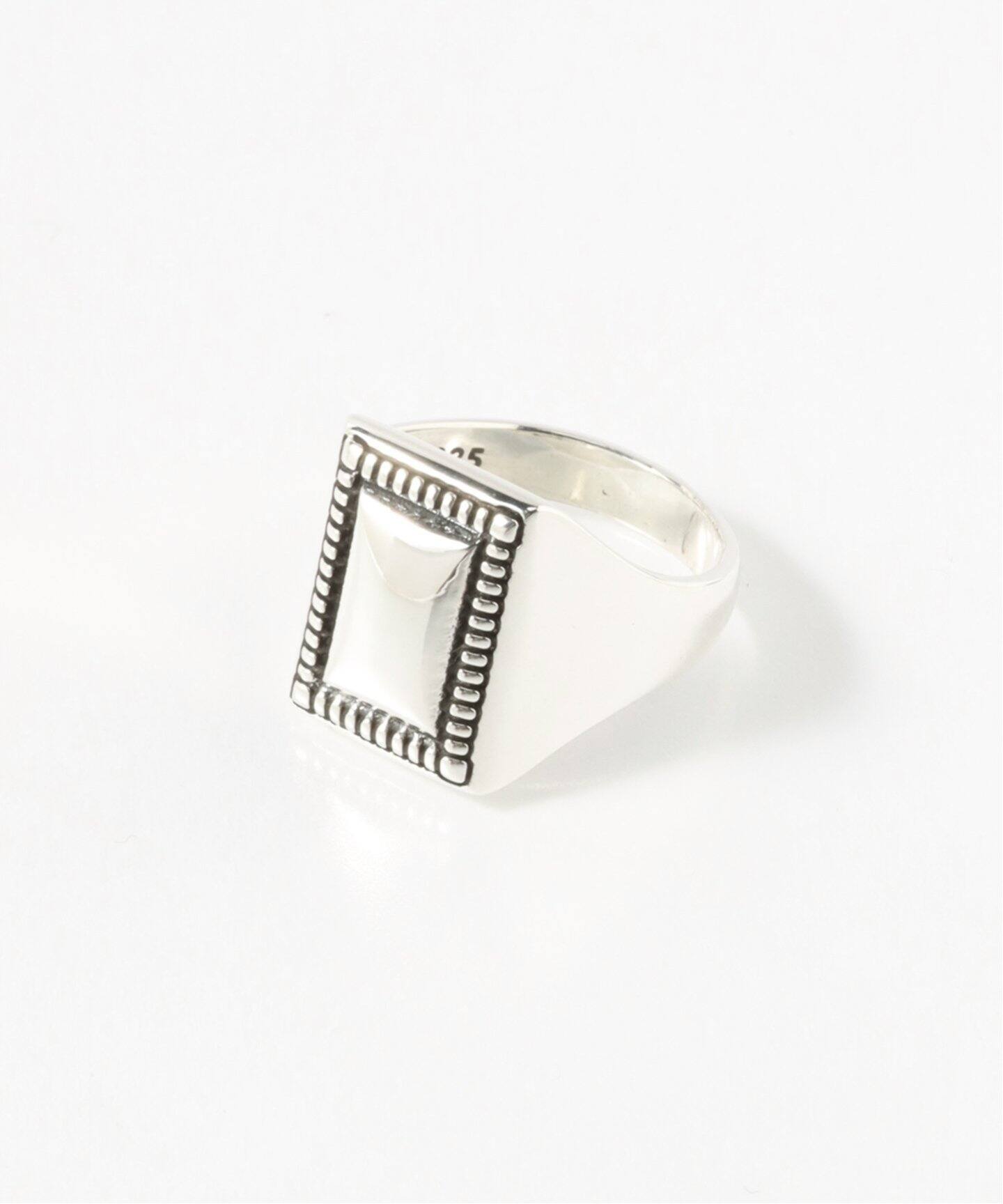 XOLO JEWERLY / ショロ ジュエリー 】Square Mirror Ring（リング 