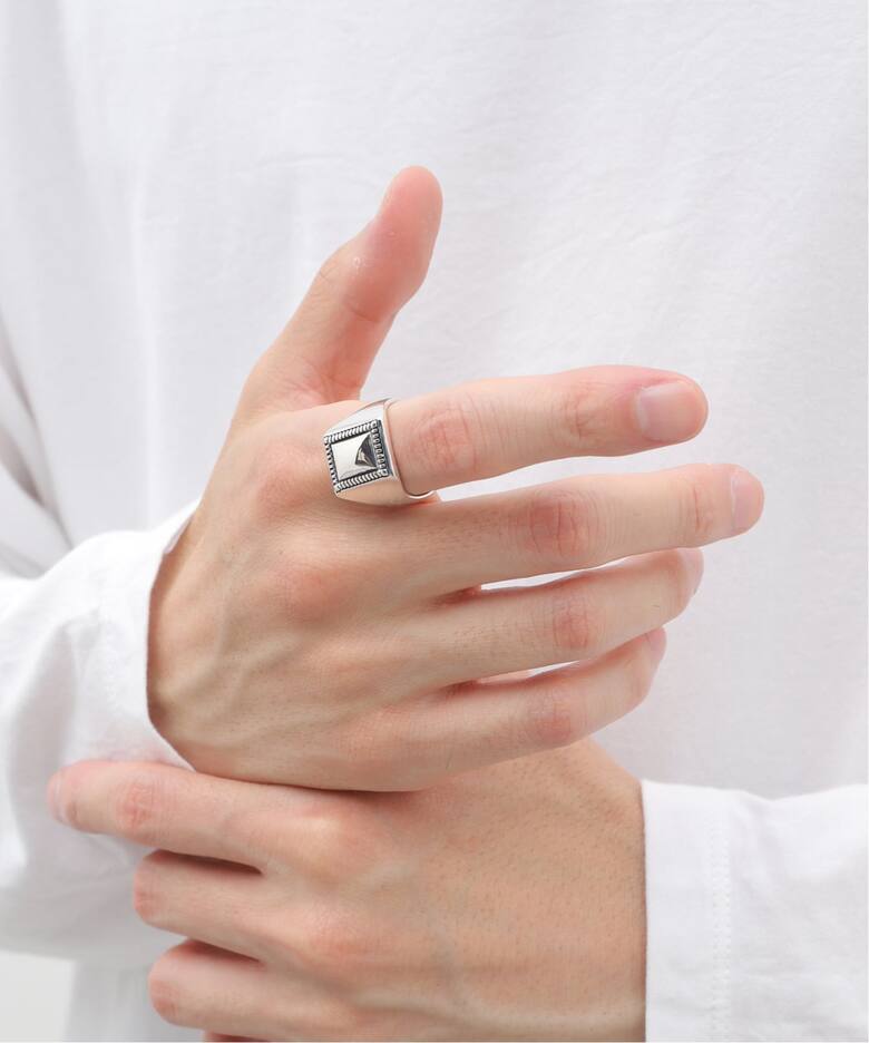 XOLO JEWERLY / ショロ ジュエリー 】Square Mirror Ring（リング 