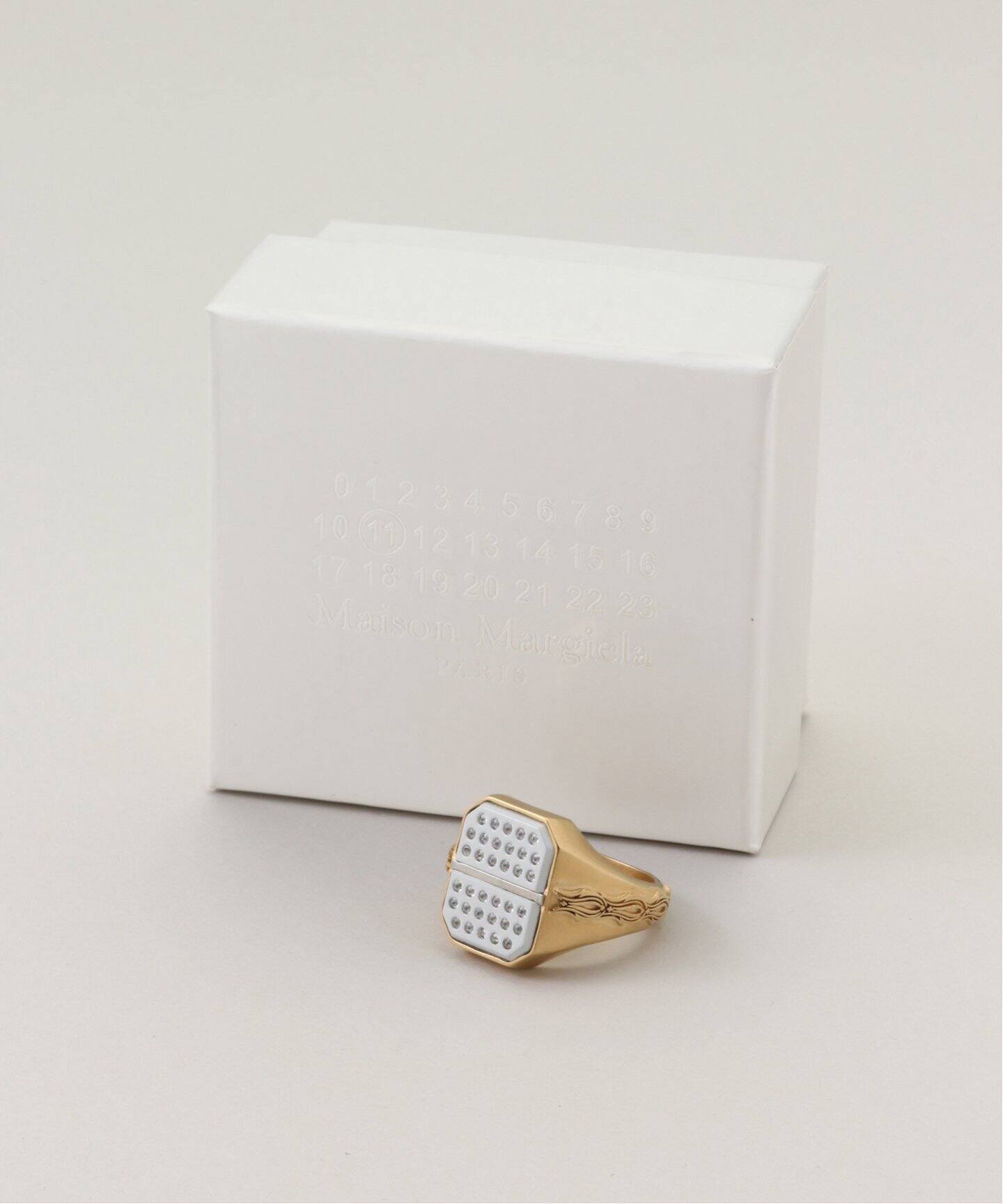 MAISON MARGIELA / メゾン・マルジェラ 】Enamel Signet Ring  